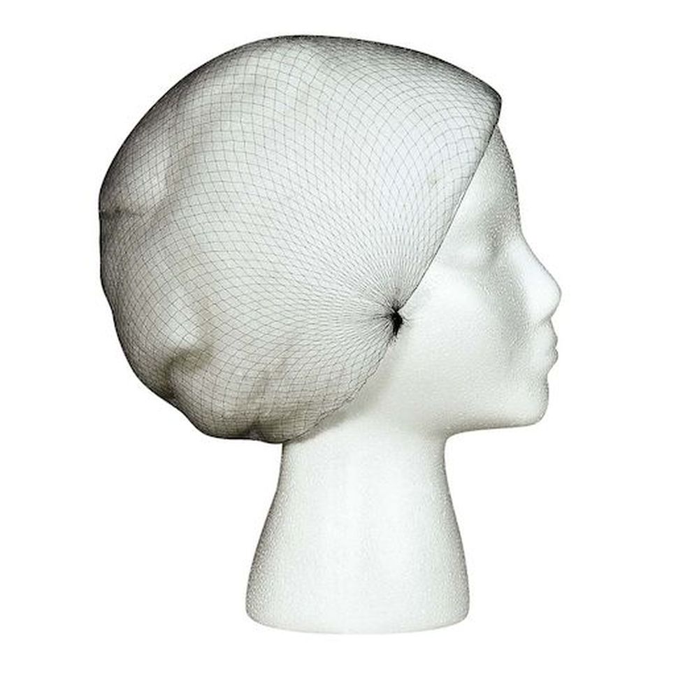 Disco 22 Inch Light Weight Black Nylon Hairnet, 144 Count -- 10 Per Case