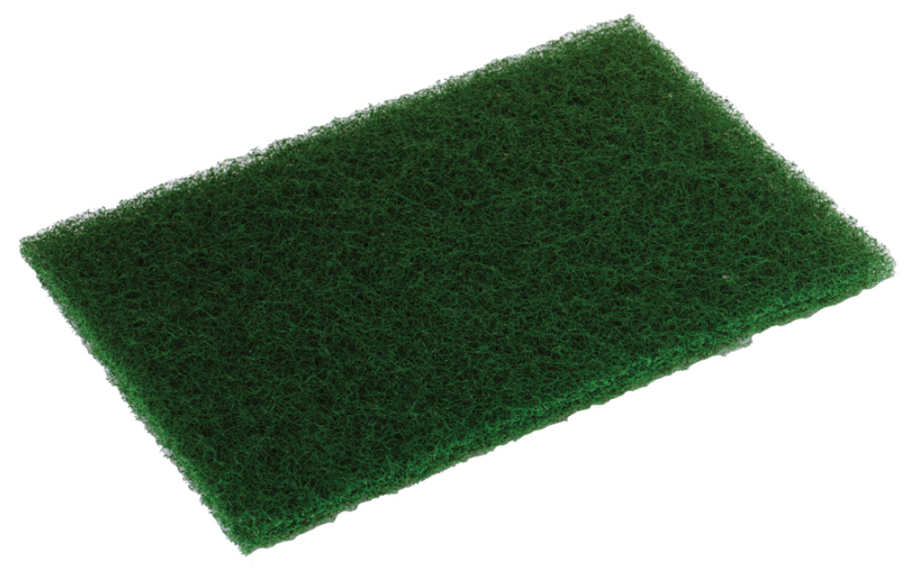 Disco Heavy Duty Dark Green Scouring Pad, 6 X 9 Inch, 10 Count -- 6 Per Case