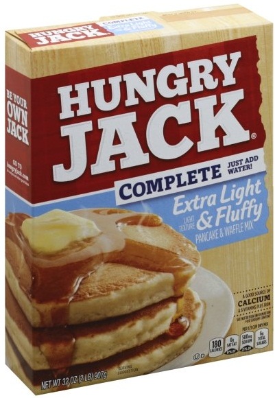 Hungry Jack Complete Extra Light Pancake And Waffle Mix, 32 Ounce -- 12 Per Case
