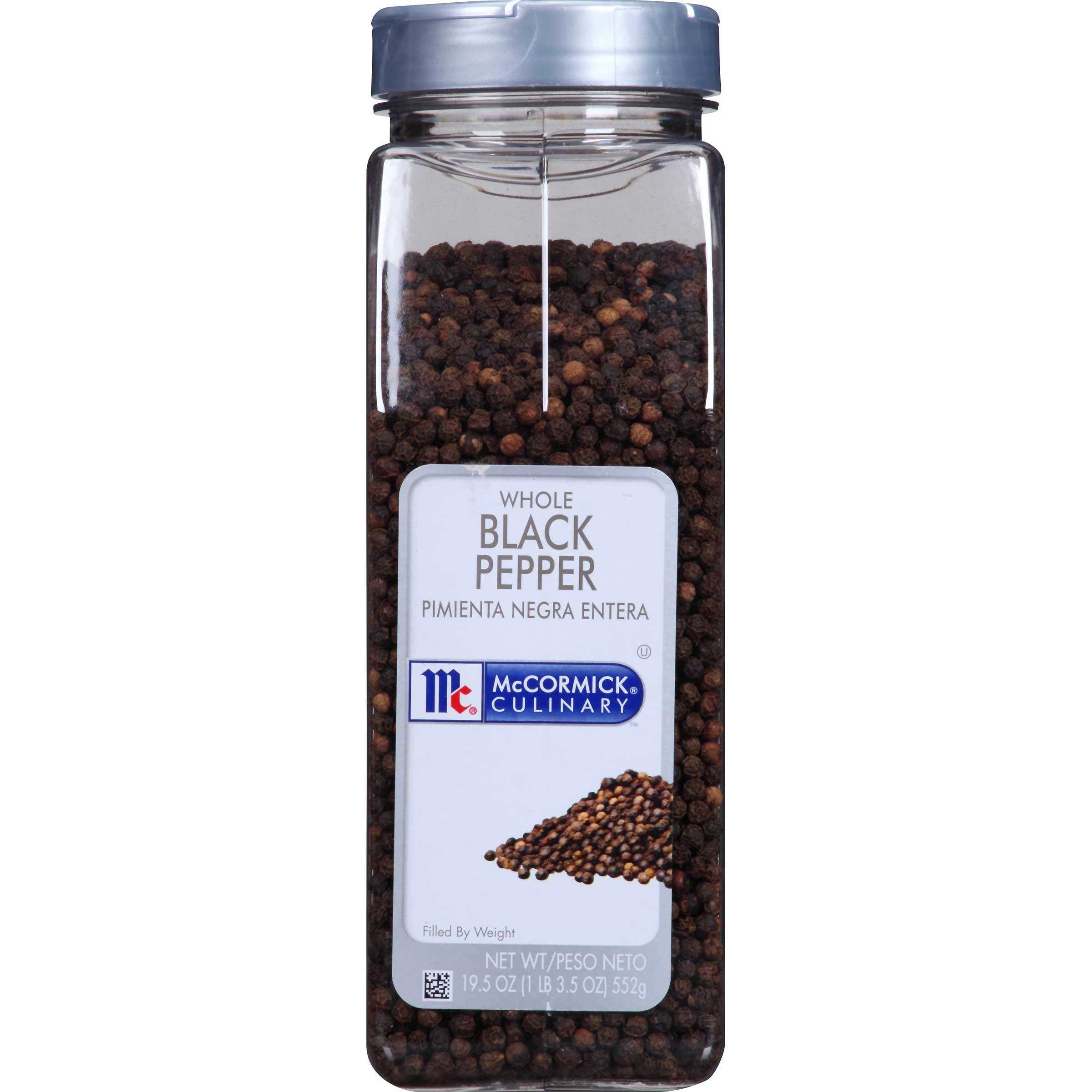 Mccormick Culinary Whole Black Pepper, 19.5 Ounce -- 6 Per Case