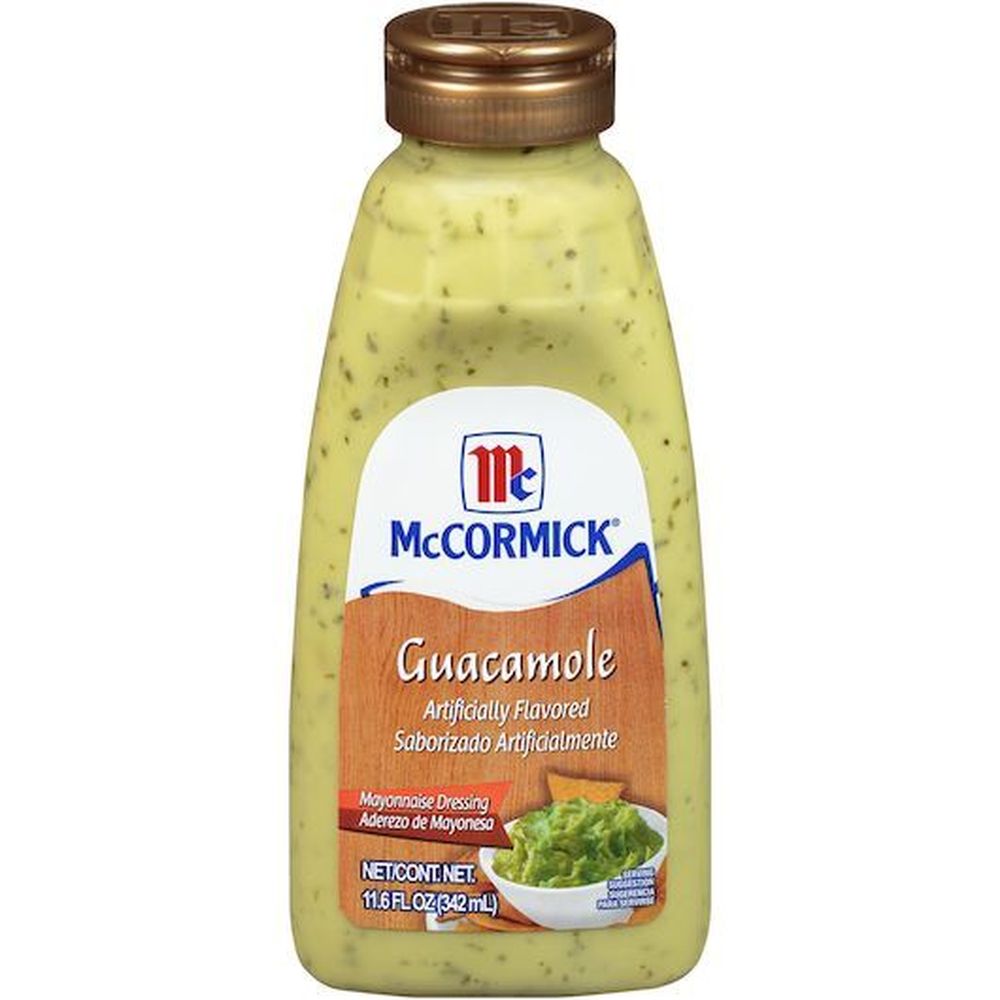 Mccormick Guacamole Mayonnaise, 11.6 Fluid Ounce Squeeze Bottle -- 6 per  case