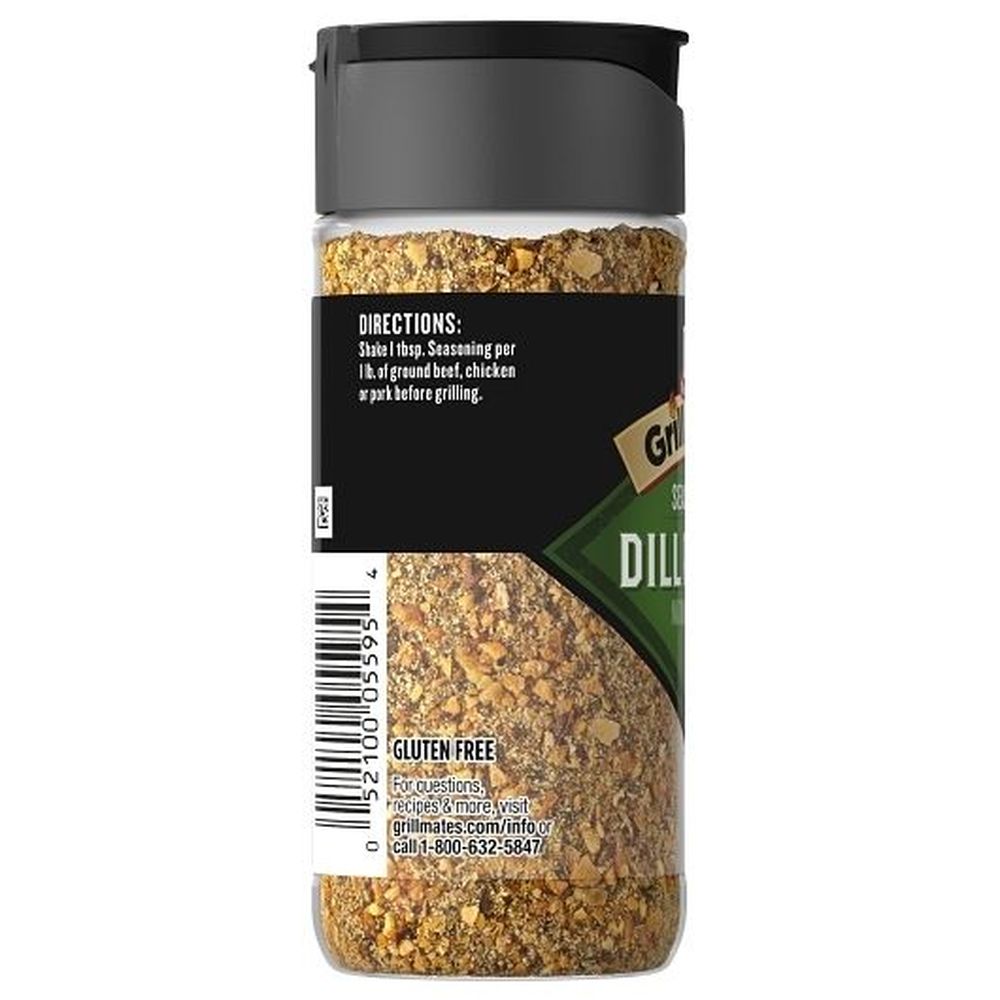 Mccormick Grill Mates Dill Pickle Seasoning, 2.75 Ounce -- 72 per case