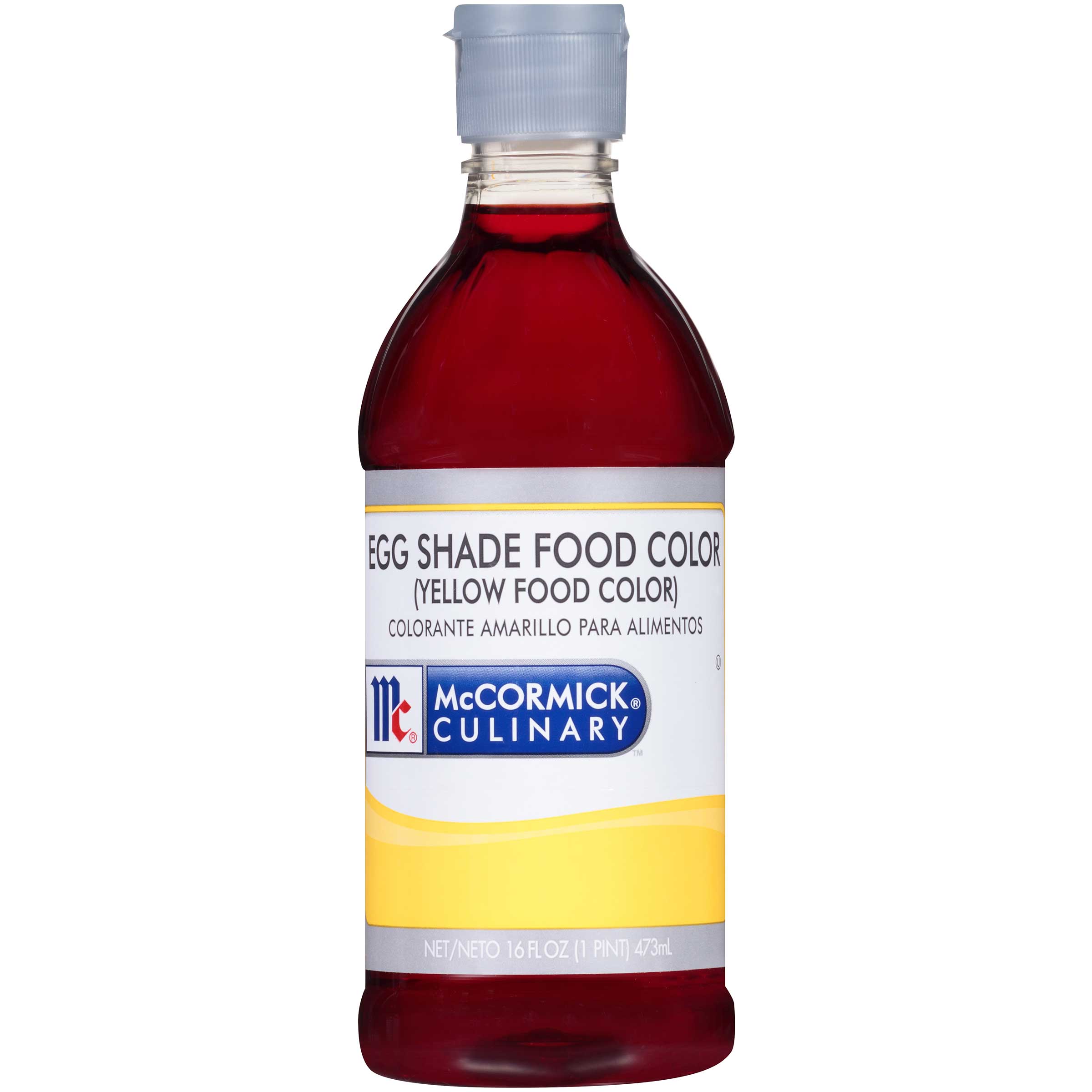 Mccormick Culinary Egg Shade Yellow Food Color, 16 Fluid Ounce -- 6 Per Case