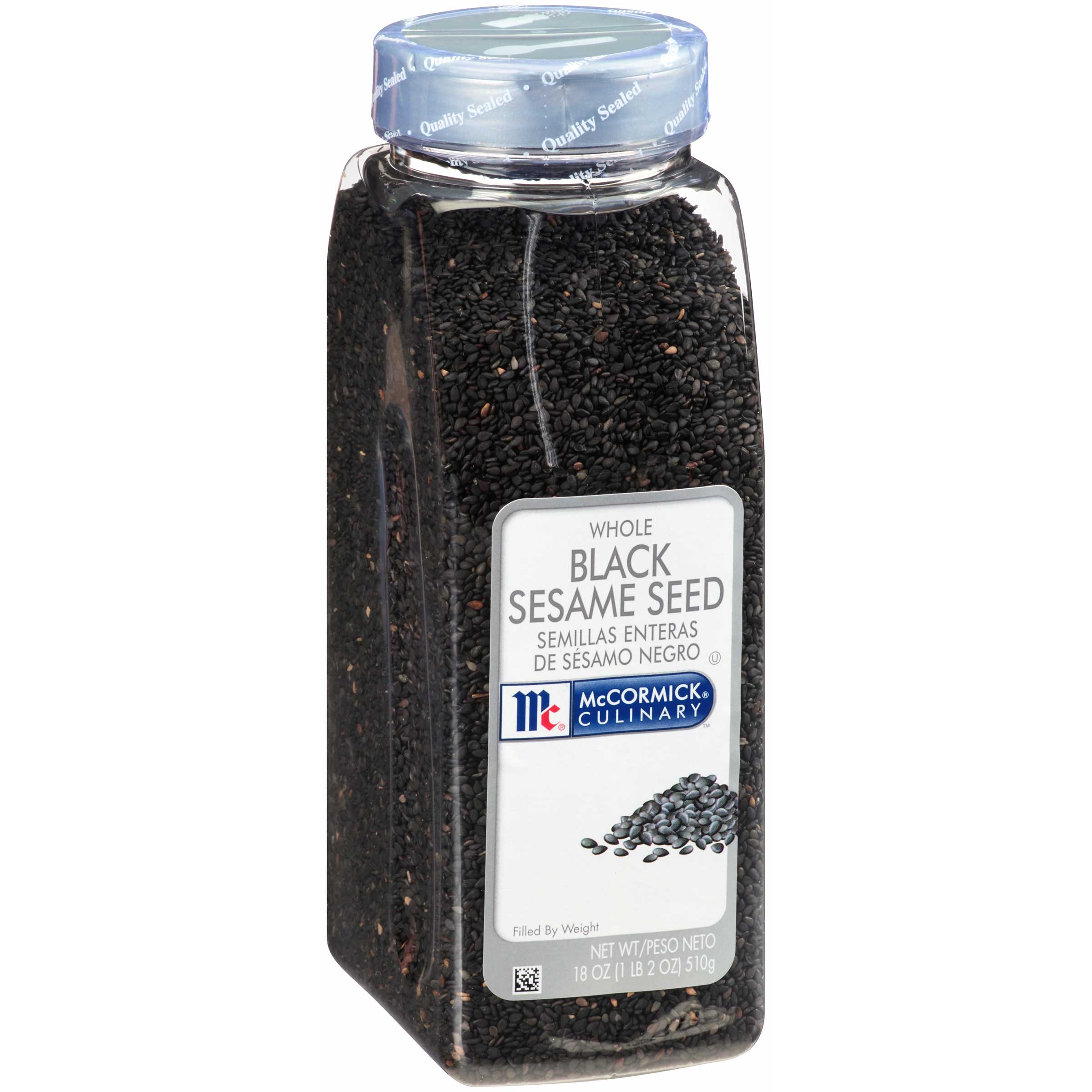 Mccormick Culinary Whole Black Sesame Seeds, 18 Ounce -- 6 Per Case