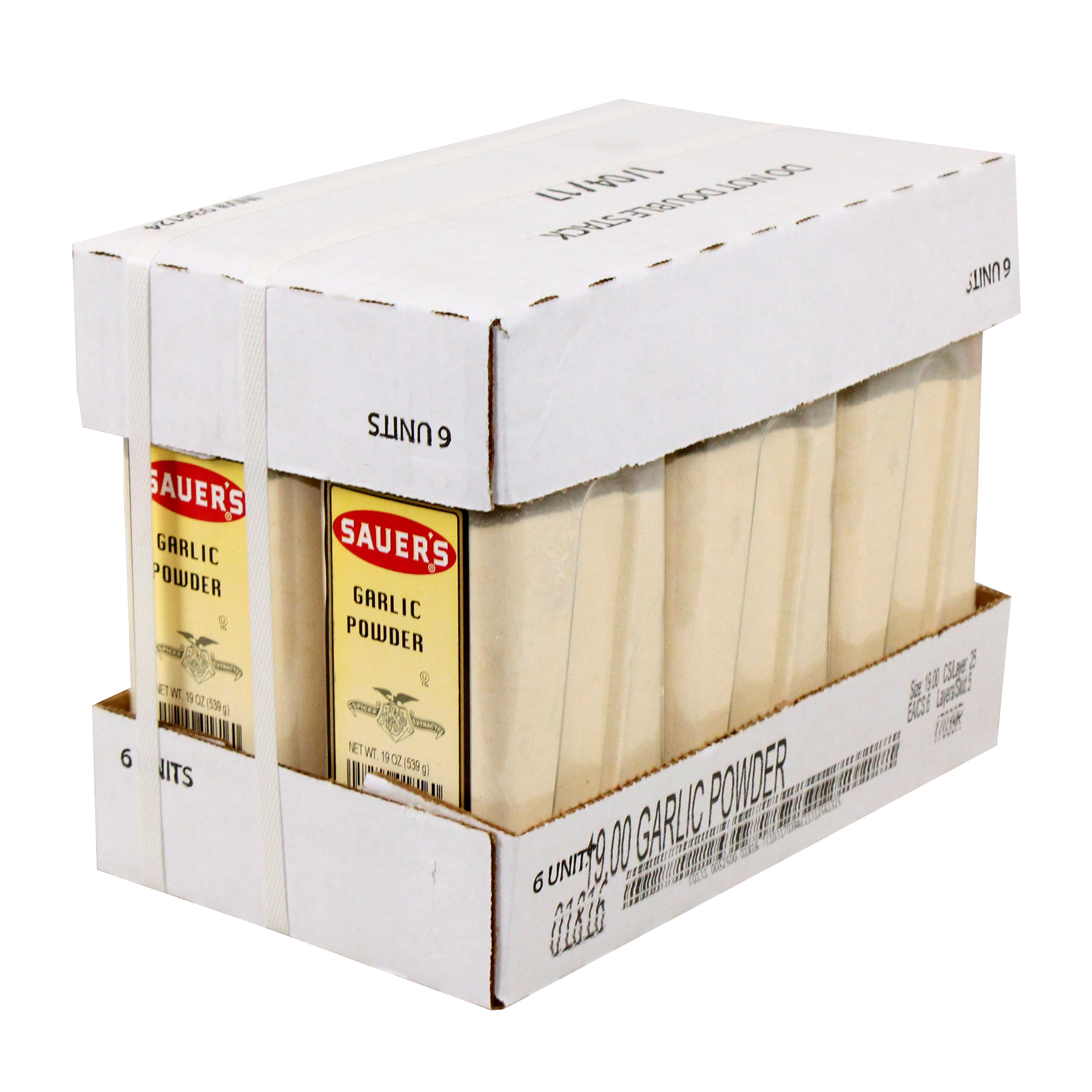 Sauer Garlic Powder, 19 Ounce -- 6 Per Case