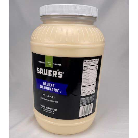 mayoページ Sauer Deluxe Mayonnaise, 1 Gallon -- 4 per case