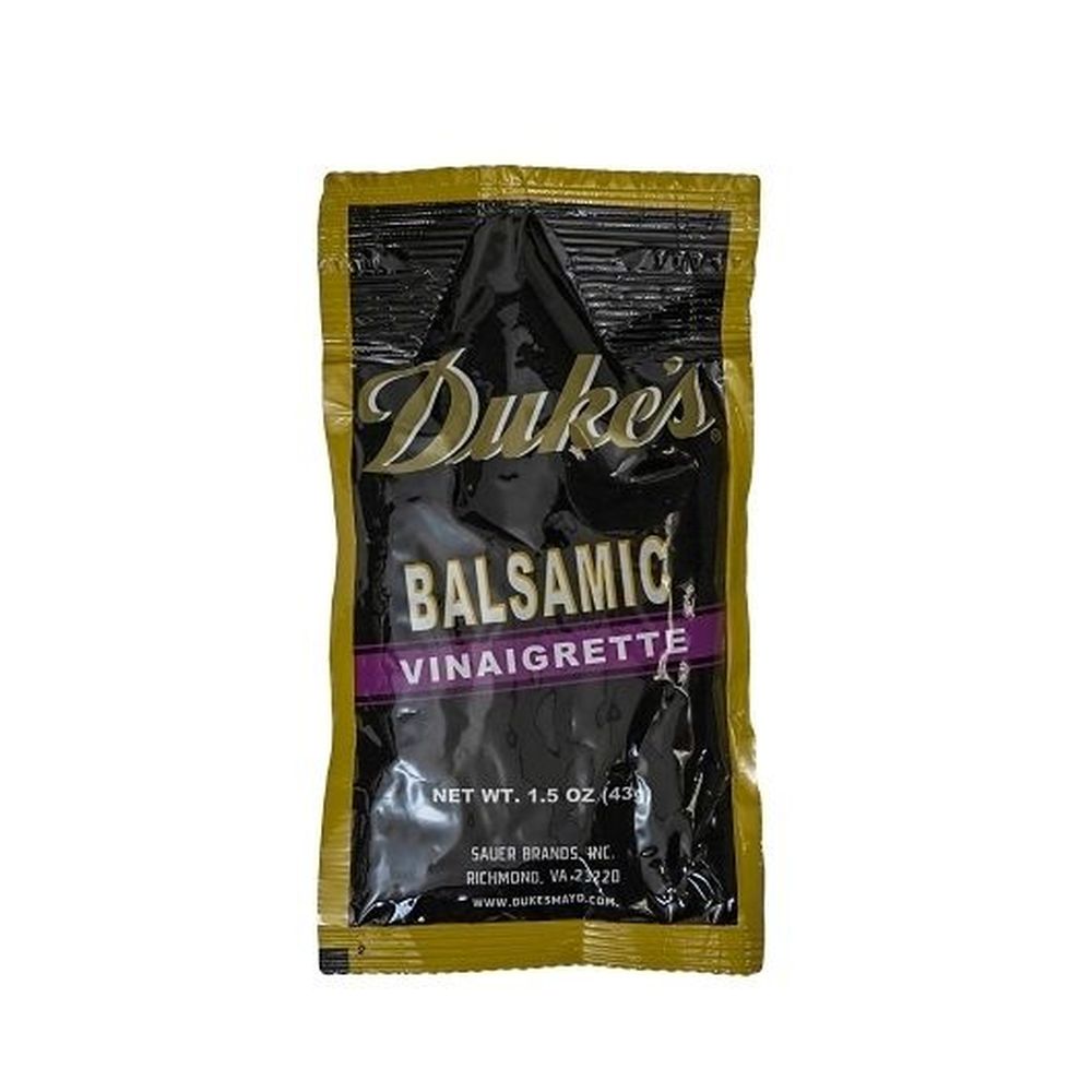 Duke's Balsamic Vinaigrette Dressing, 1.5 Ounce -- 60 Per Case
