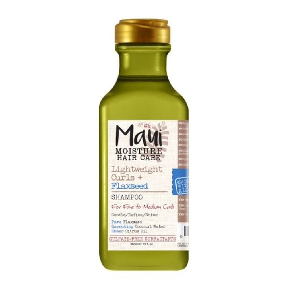 Maui Lightweight Curls Plus Flax Seed Shampoo, 385 Ml -- 4 Per Case