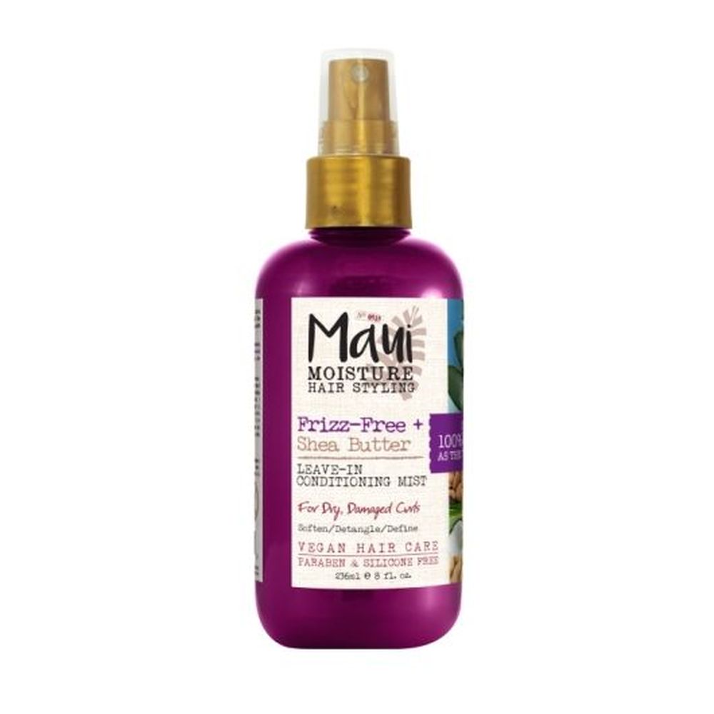 Maui Frizz-free Plus Shea Butter Leave-in Conditioning Mist, 237 Ml -- 6 Per Case