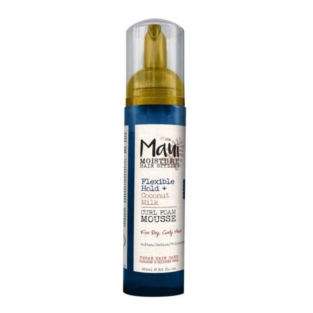Maui Flexible Hold Plus Coconut Milk Curl Foam Mousse, 251 Ml -- 6 Per Case