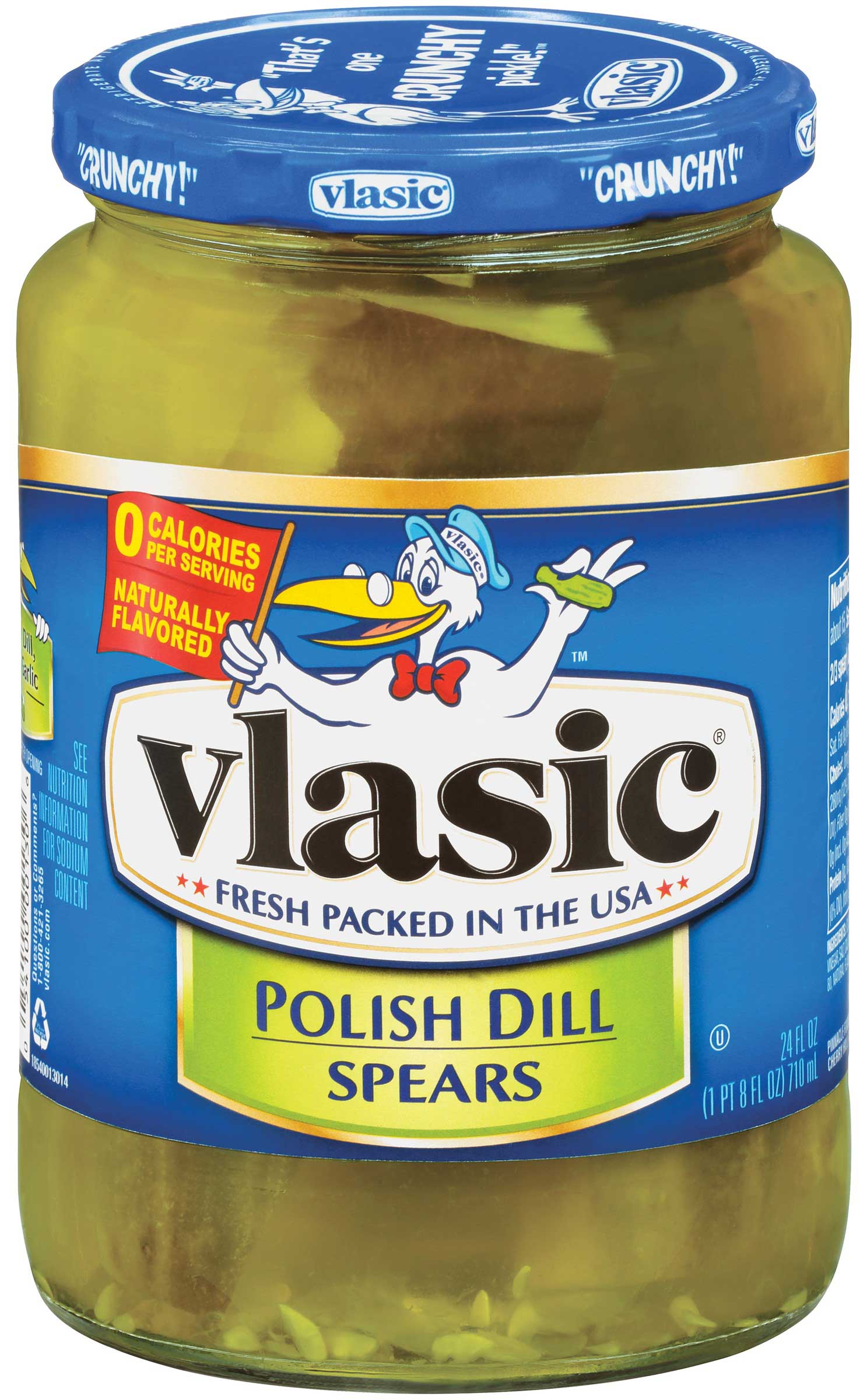 Vlasic Polish Dill Spears, 24 Fluid Ounce -- 6 Per Case