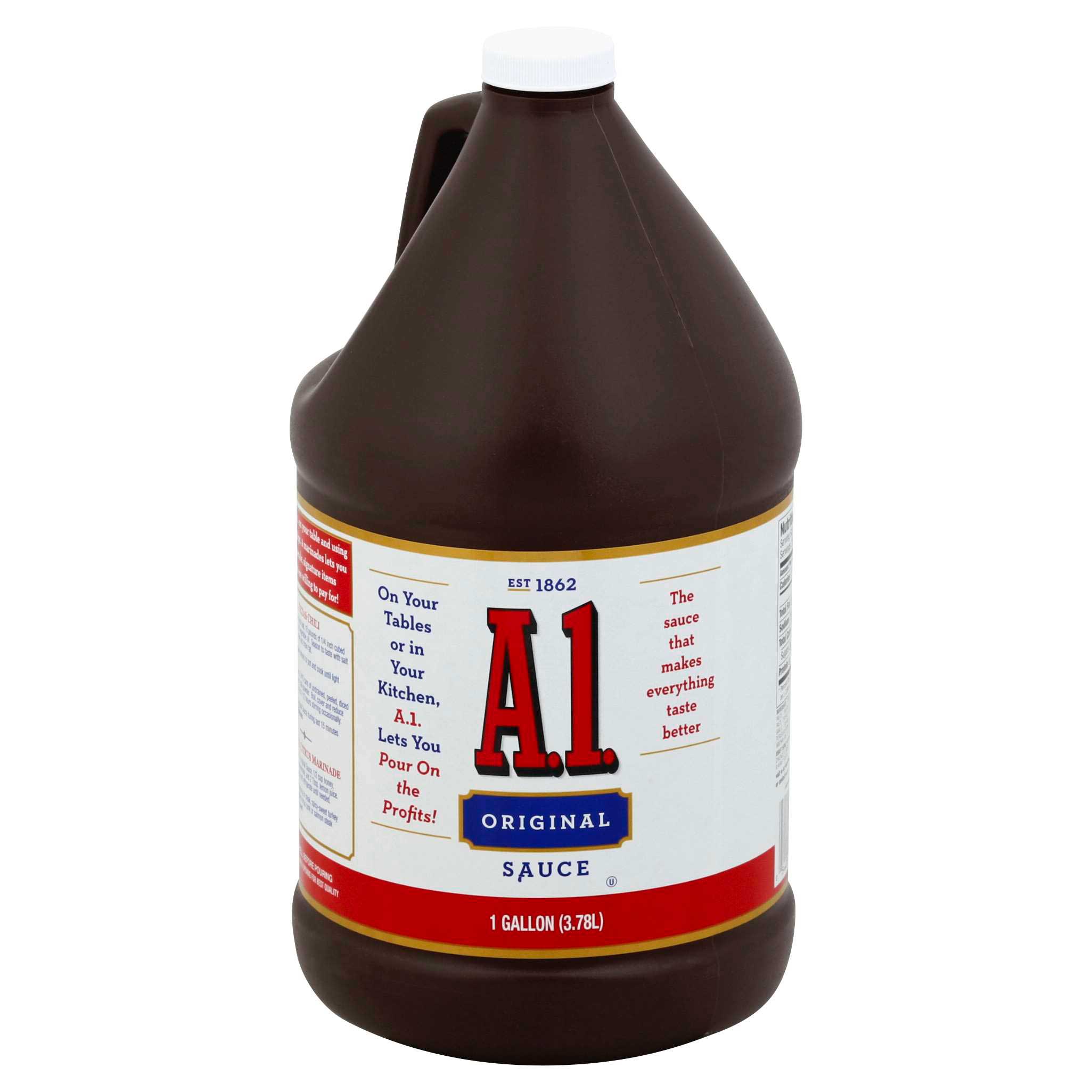 A.1. Steak Sauce Food Service, 1 Gallon -- 2 Per Case