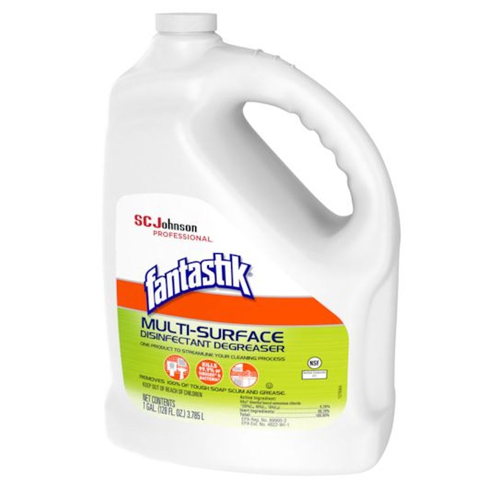 Fantastik Multi Surface Disinfectant Degreaser, 128 Fluid Ounce -- 4 Per Case