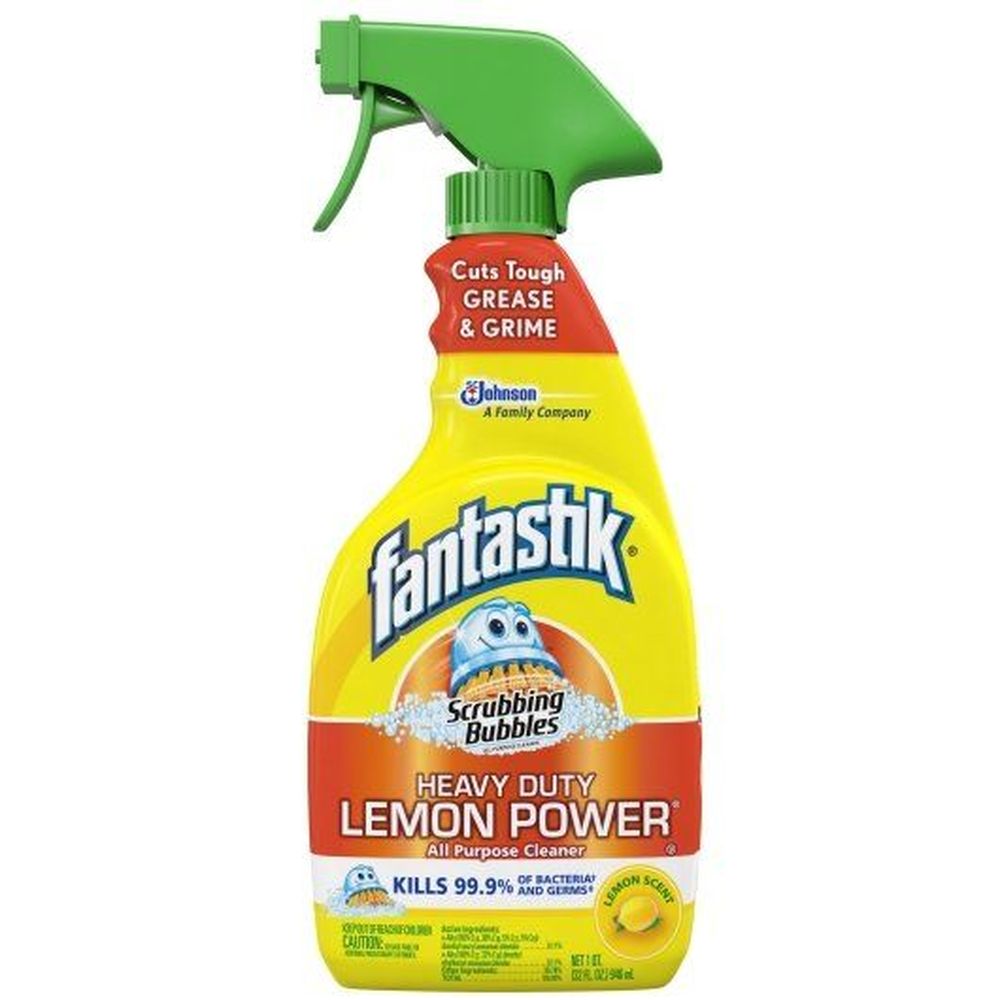 Fantastik Lemon Power Heavy Duty All Purpose Cleaner, 32 Fluid Ounce -- 8 Per Case