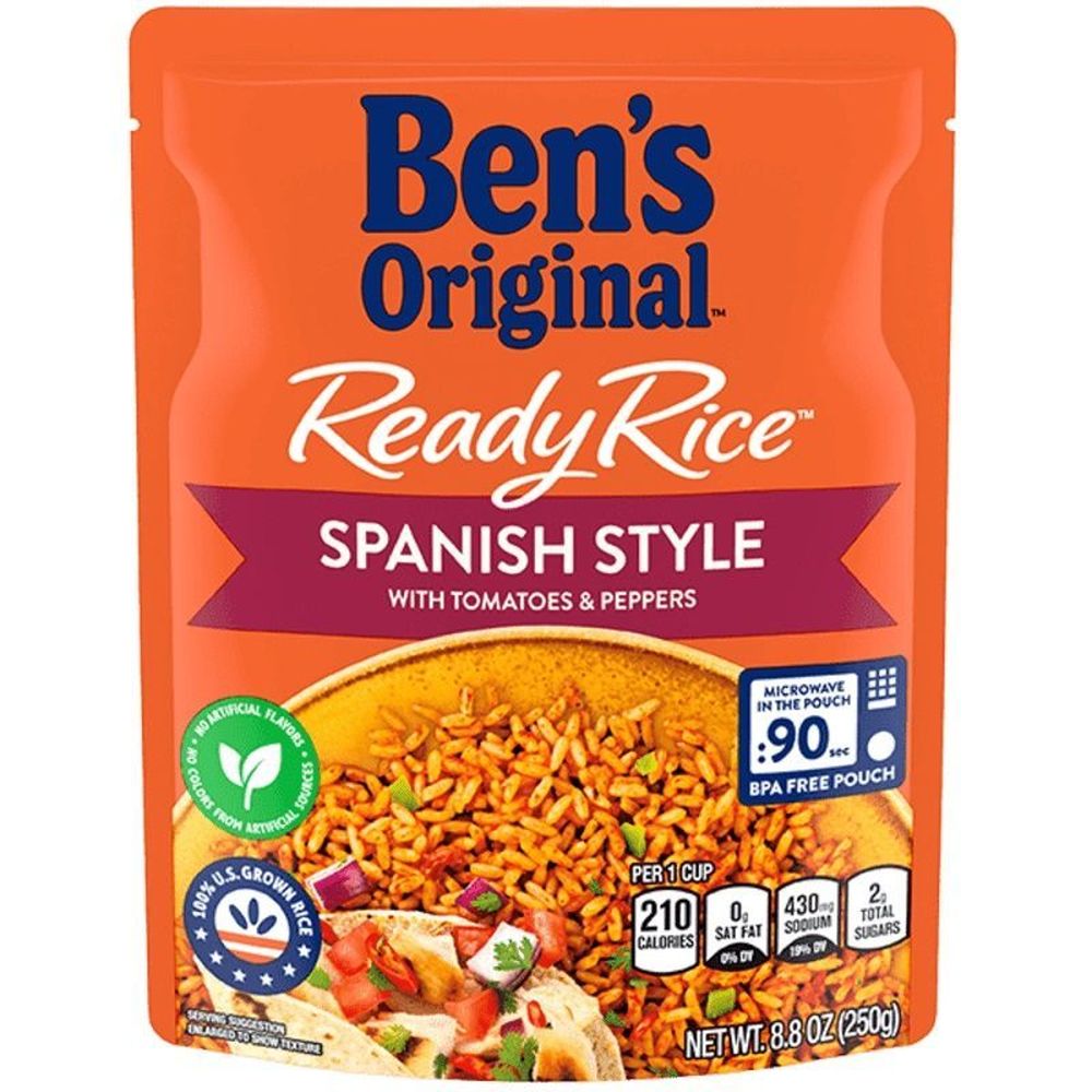 Ben's Original Ready Rice Spanish Style Rice, 8.8 Ounce -- 12 Per Case
