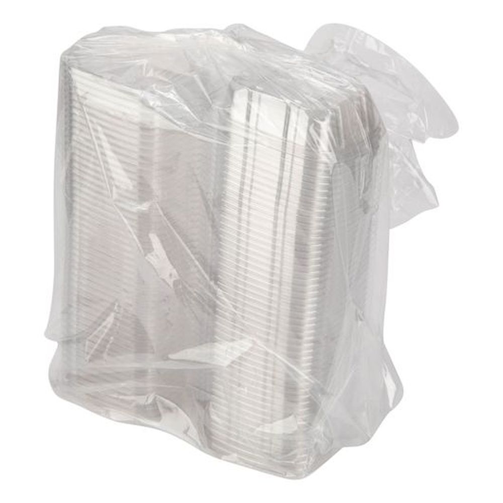 Breakaway Rectangular 8 Ounce Tamper Visible Food Container, 50 Count - 6 Per Case
