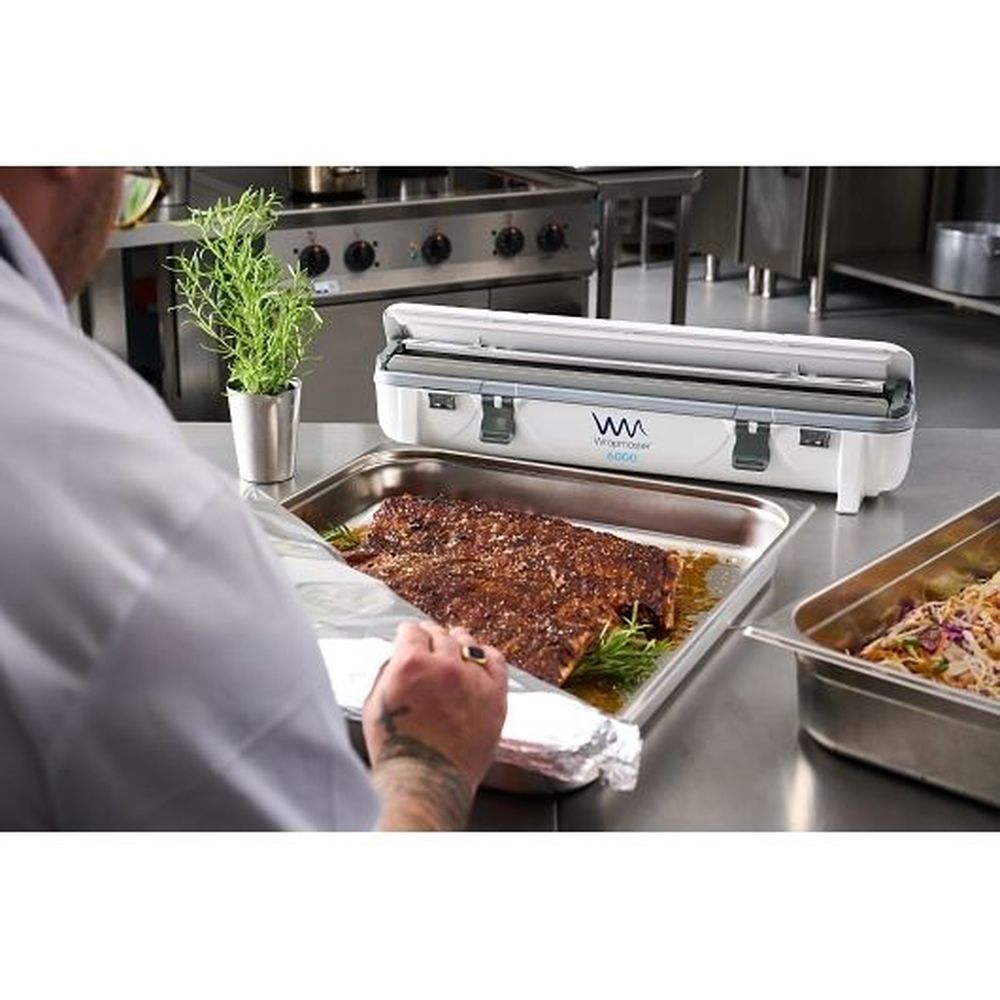 Wrapmaster Foodservice Foil Roll, 24 Inch Wide -- 2 Per Case