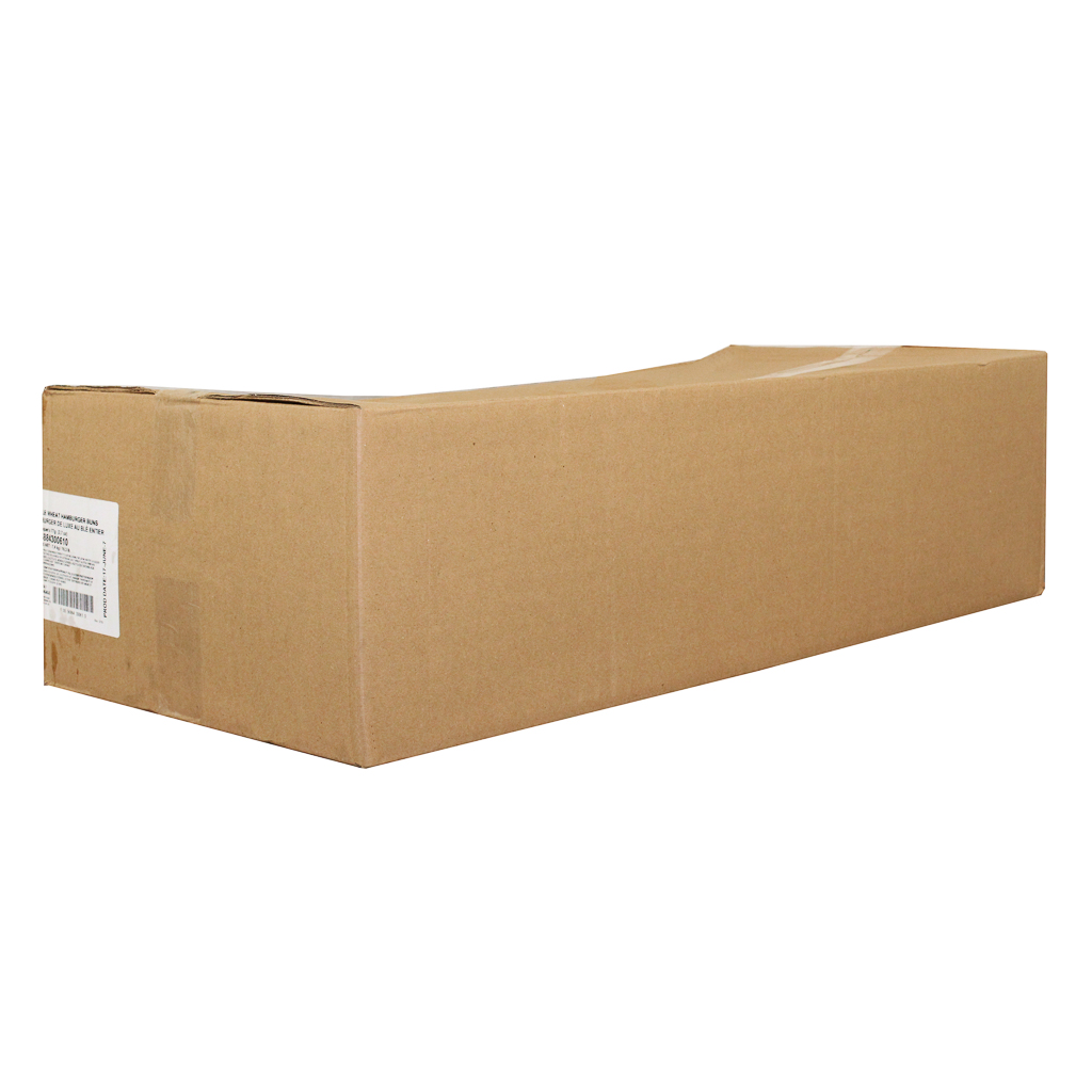 Bimbo Bakehouse Baking Deluxe Whole Wheat Hamburger Bun -- 96 Per Case