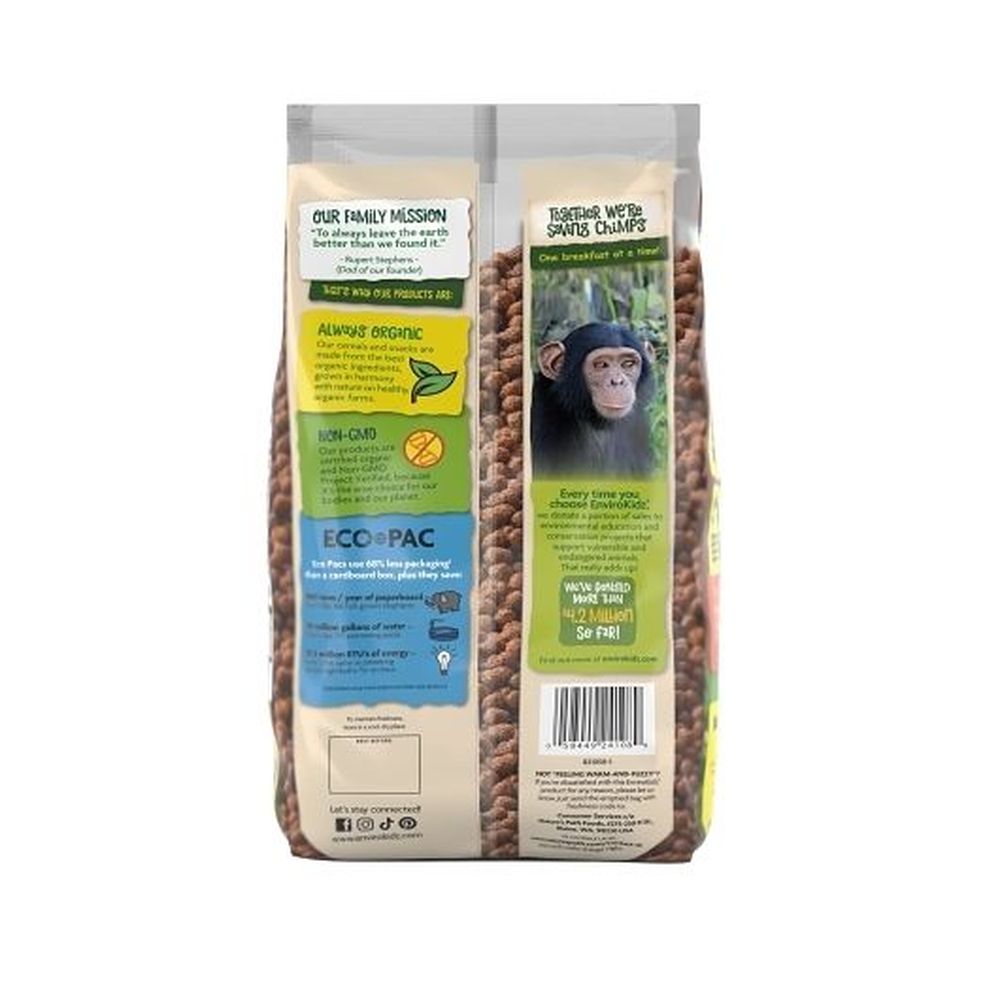 Envirokidz Natures Path Organic Chocolate Choco Chimps Cereal, 24 Ounce -- 6 Per Case