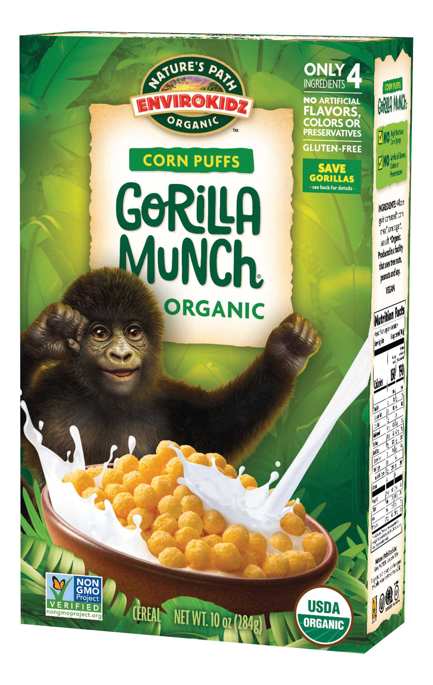 Panda Puffs Cereal: Organic, Vegan & Gluten-Free Breakfast