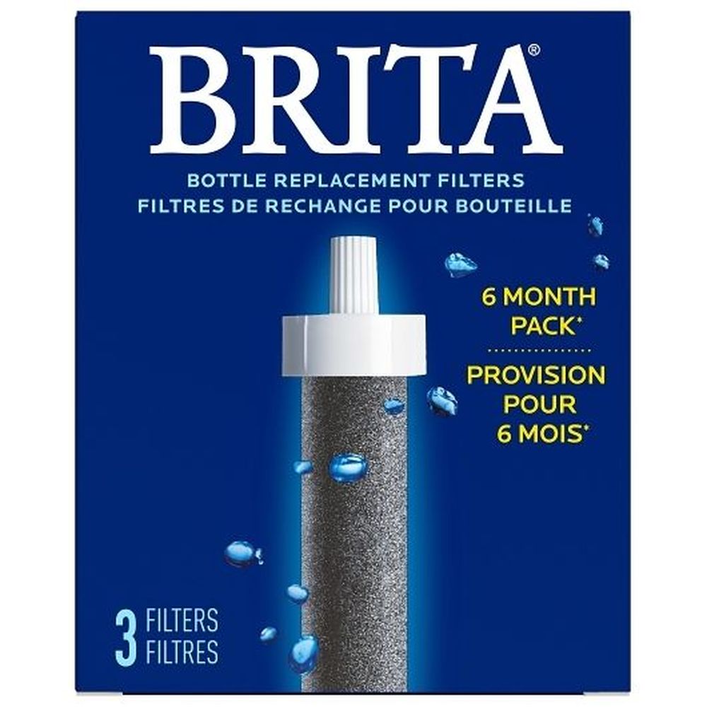 Brita Bottle Replacement Filters, 3 Count -- 16 Per Case