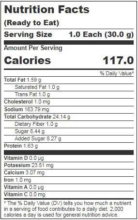 Weston Foods Rectangular Ice Cream Sandwich Wafer, 31.1 Pound
