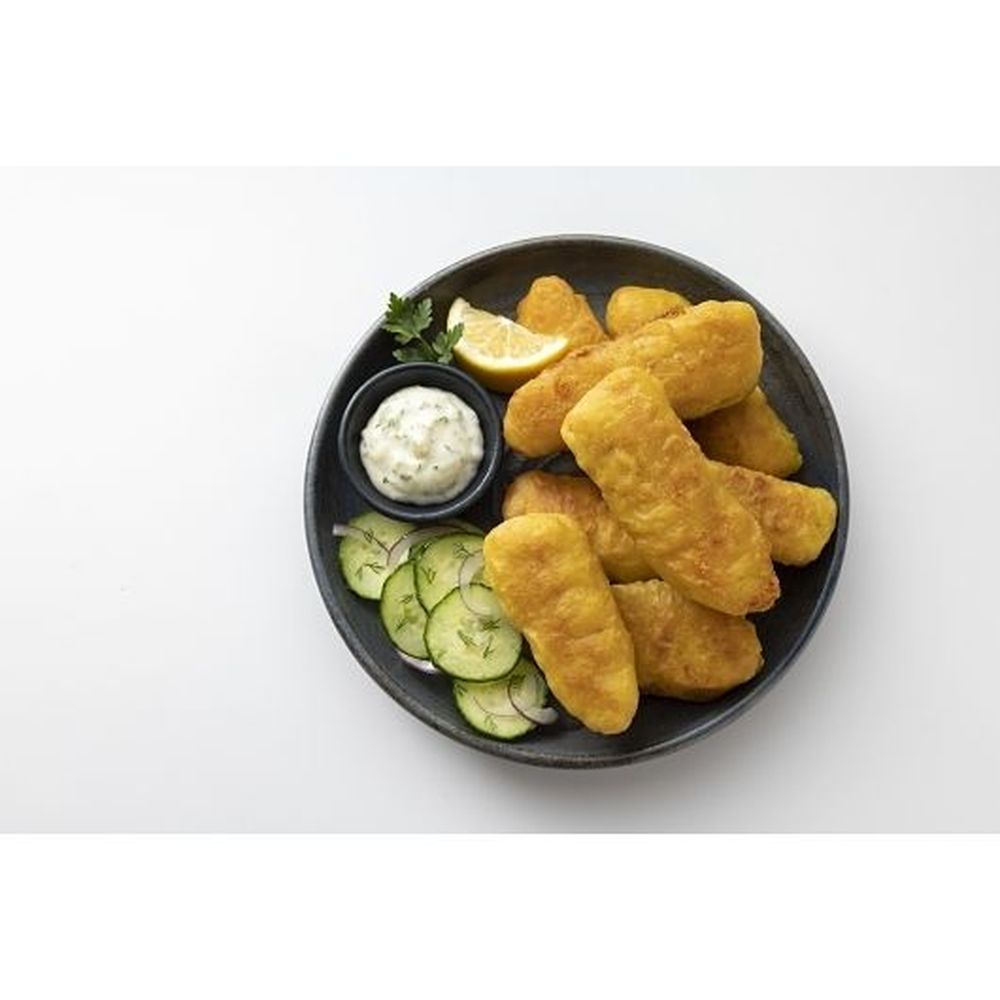 Freshwater Marketing Beer Battered Walleye Strips, 12 Ounce -- 12 Per Case
