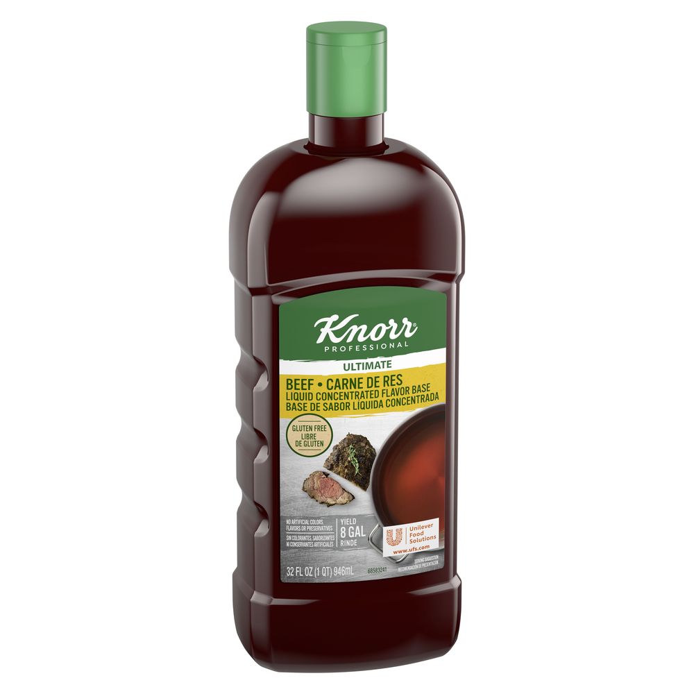 Knorr Professional Ultimate Beef Liquid Concentrated Stock Base, 32 Ounce -- 1 Each