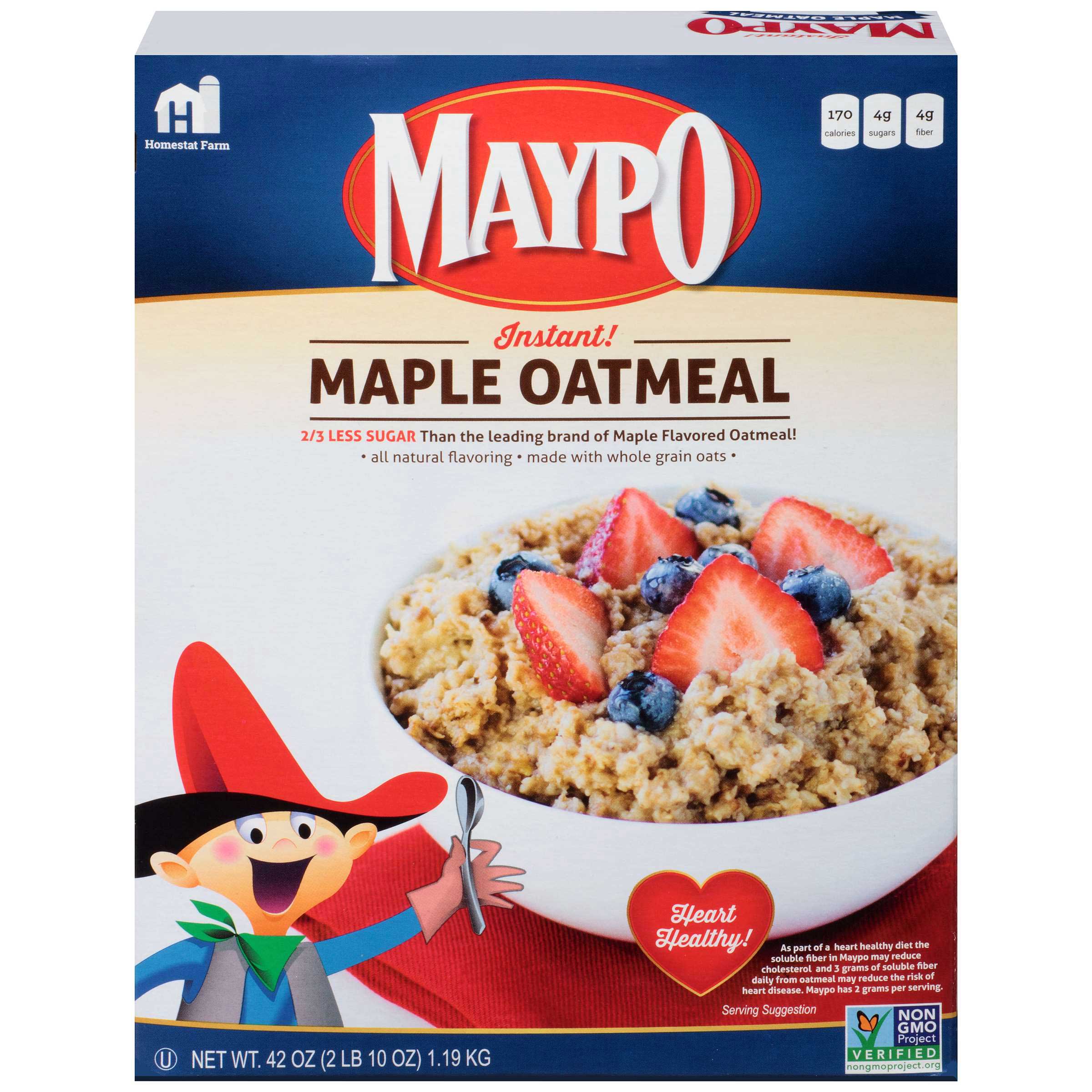 HomestateFarm Maypo Maple Oatmeal Cereal Case | FoodServiceDirect