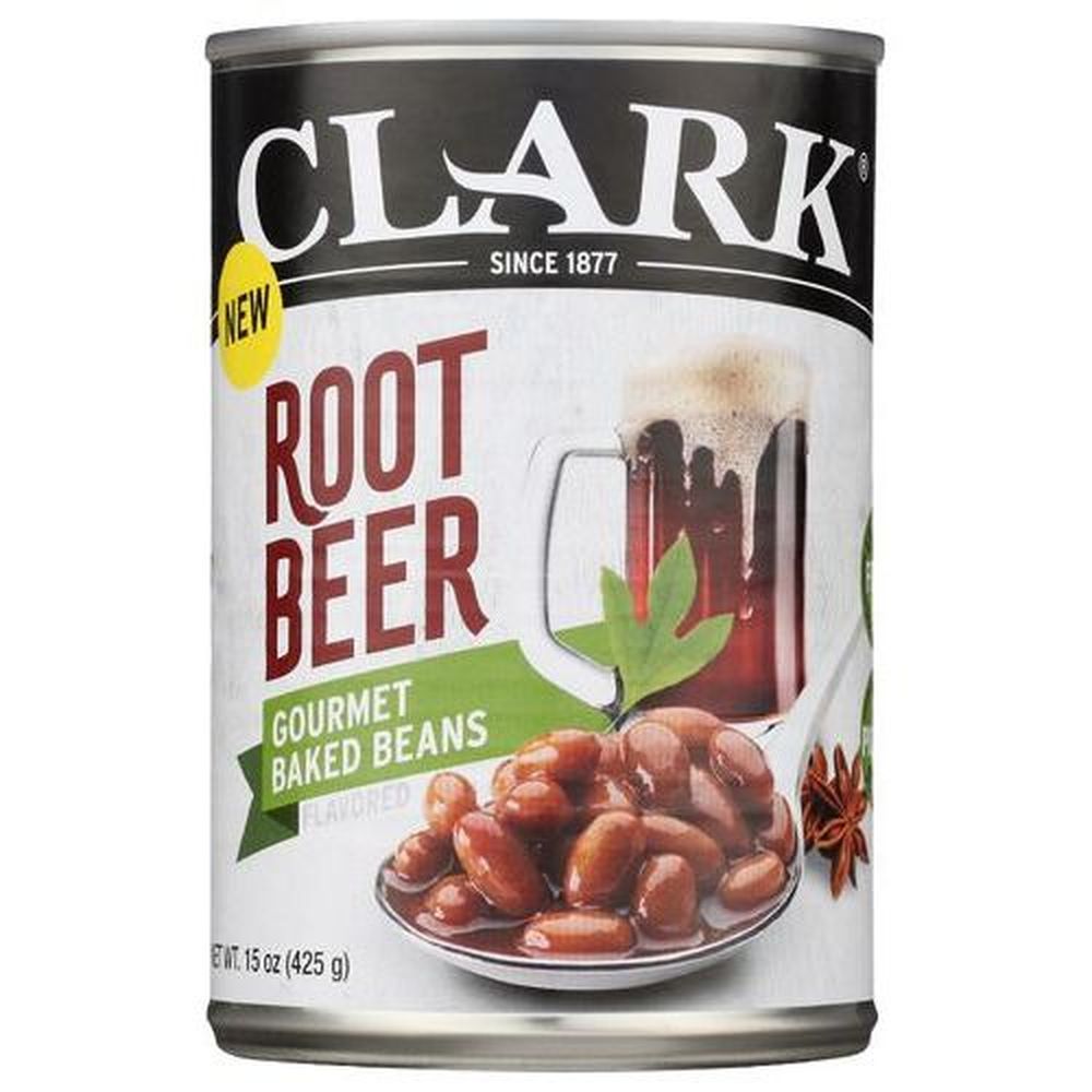 Clark Root Bear Baked Beans, 15 Ounce -- 6 Per Case