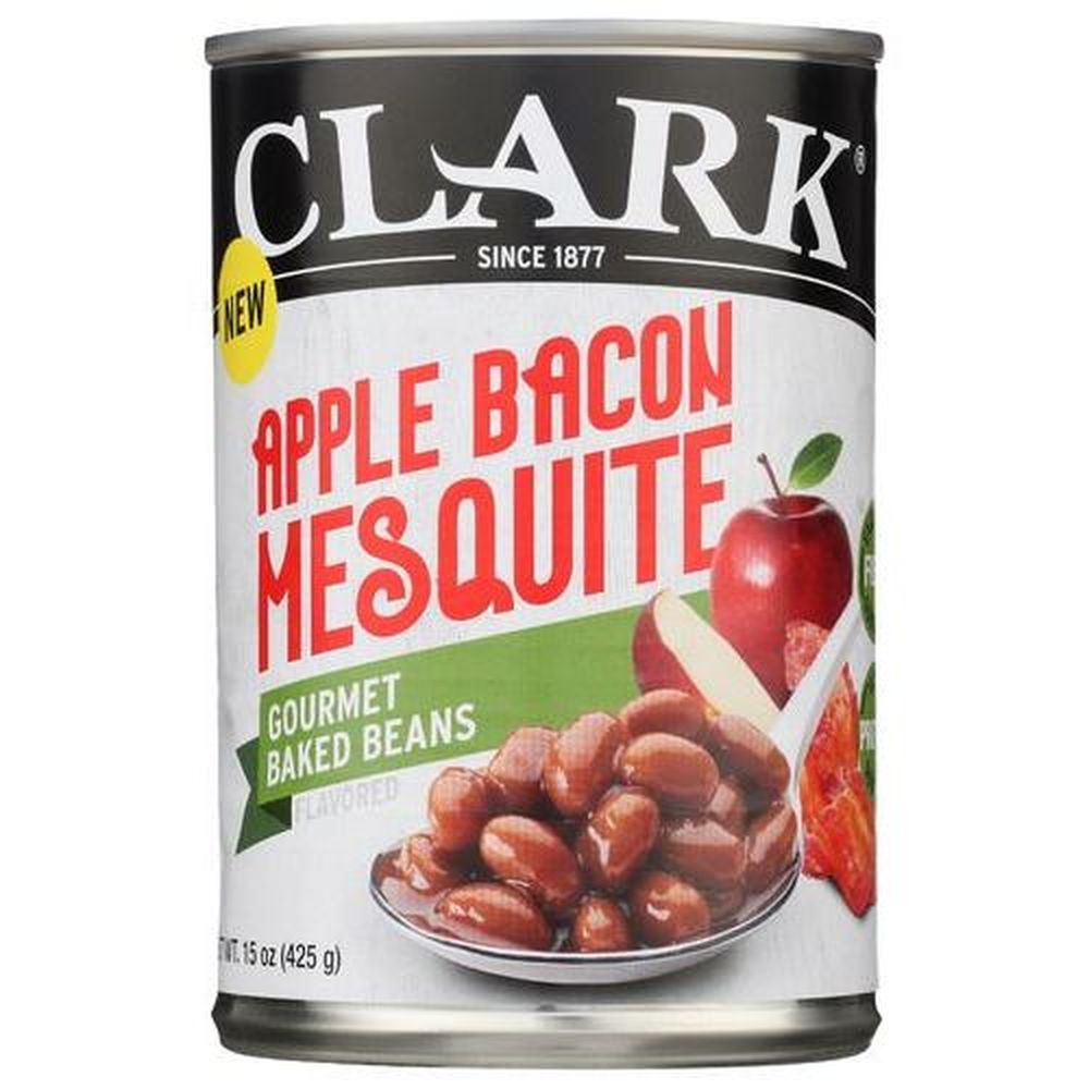 Clark Apple Bacon Mesquite Baked Beans, 15 Ounce -- 6 Per Case
