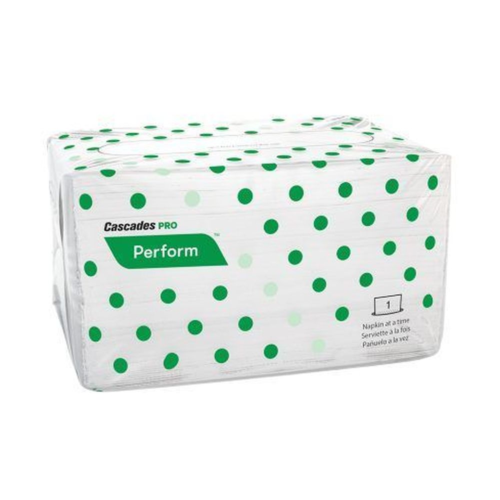 Cascades Pro Perform 8.5 X 12.63 Inch 1-ply White Interfold Napkin -- 6016 Per Case