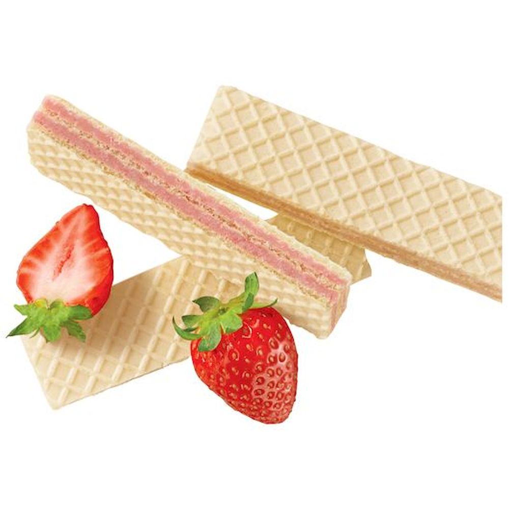 Voortman Sugar Free Strawberry Wafer, 9 Ounce -- 12 Per Case
