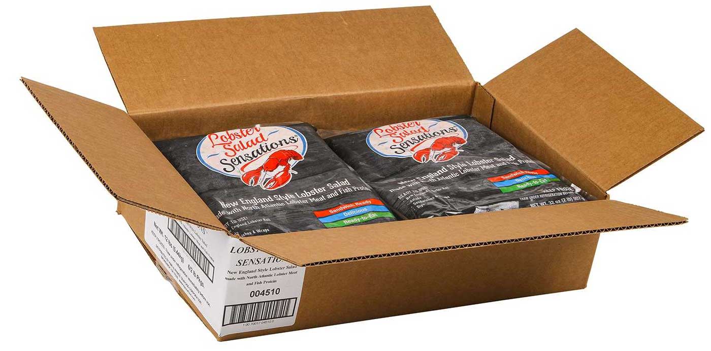 King & Prince Sensations Lobster Salad, 2 Pound -- 6 Per Case