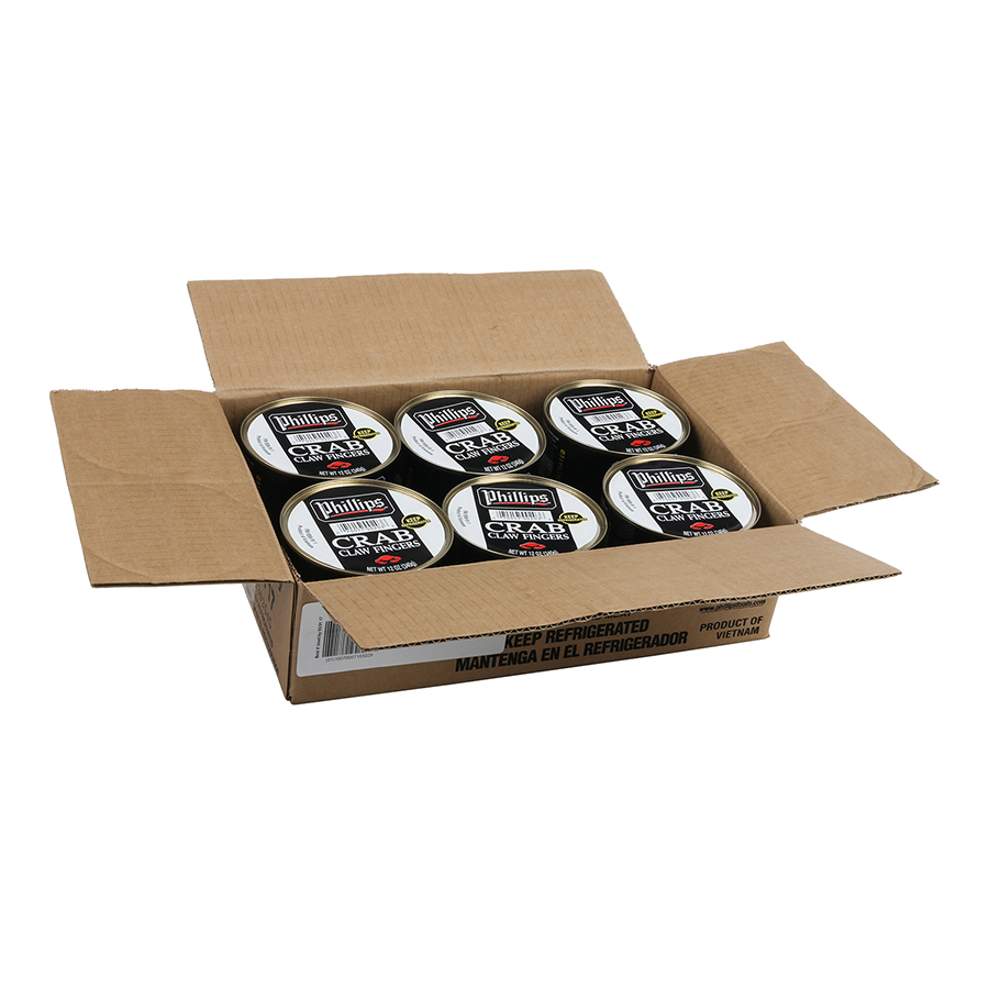 Phillips Seafood Crab Cocktail Claws, 12 Ounce -- 6 Per Case