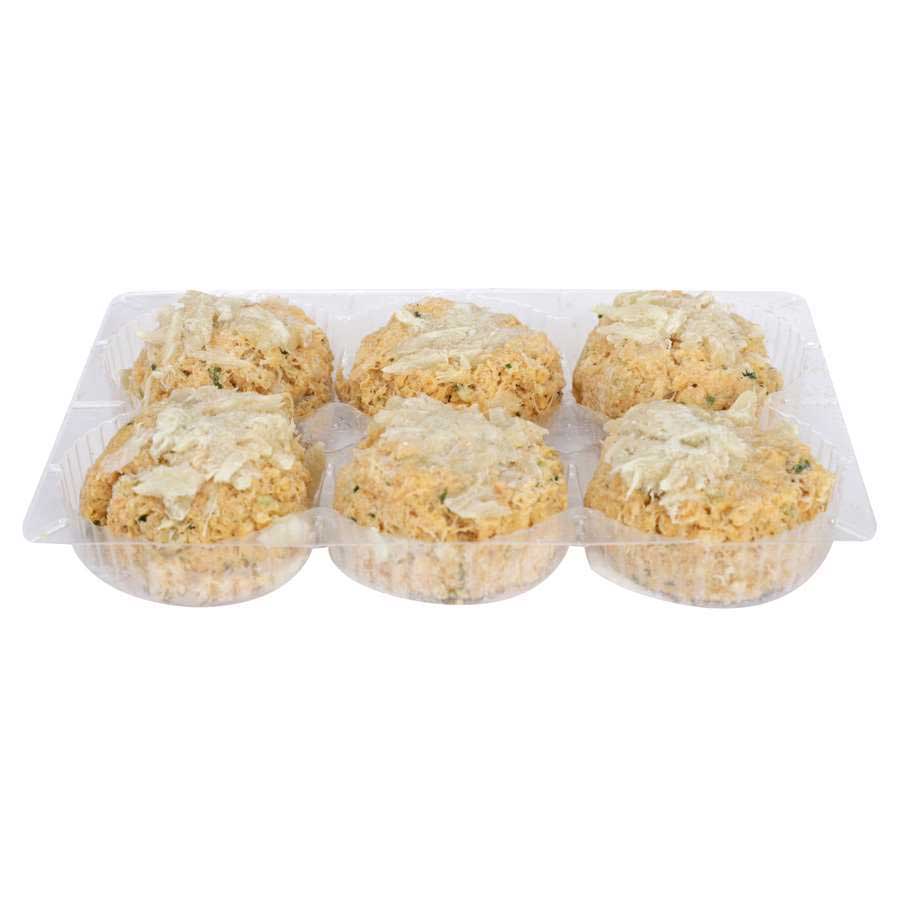 Phillips Baja 3 Ounce Crab Cake, 6 Per Tray -- 4 Trays Per Case