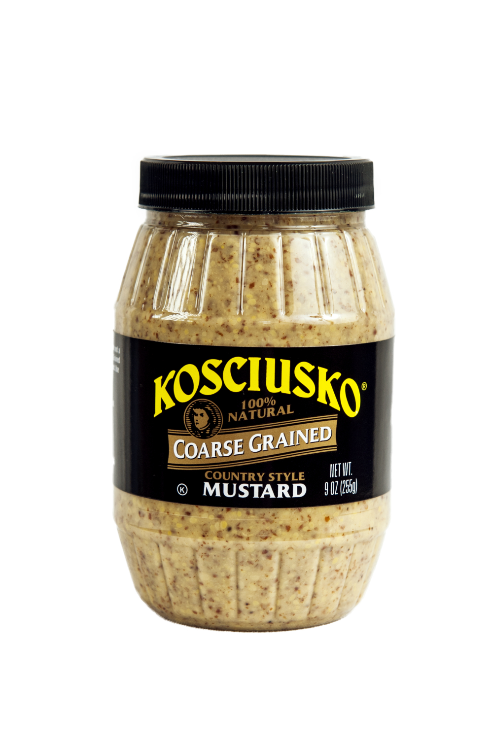 Plochman's Kosciusko Coarse Grained Country Style Mustard, 9 Ounce -- 12 Per Case