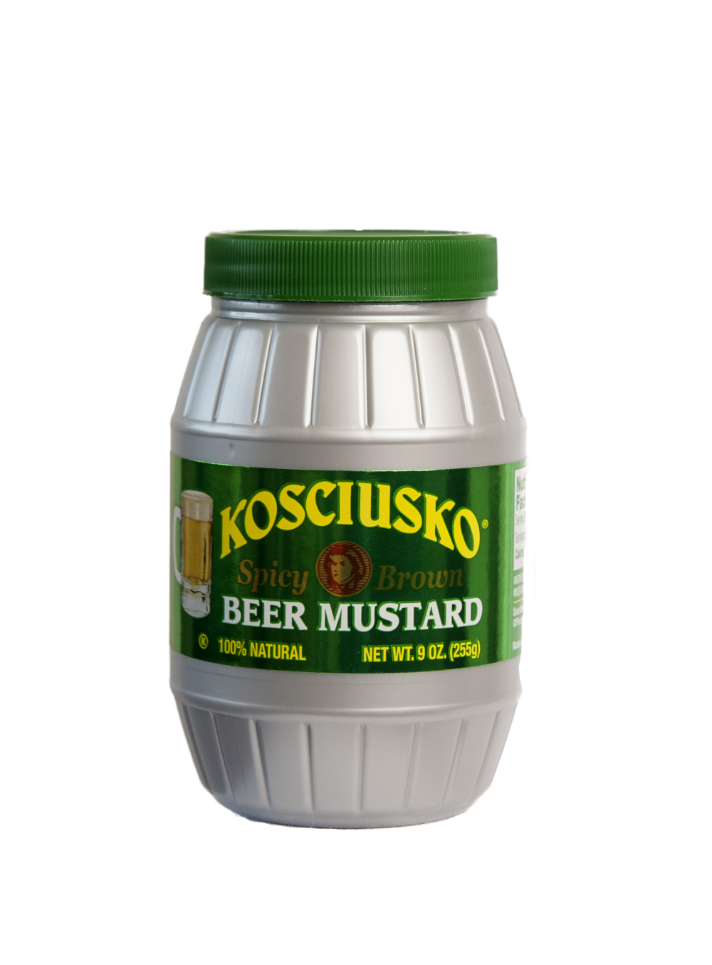 Kosciusko Beer Mustard, 9 Ounce -- 12 Per Case