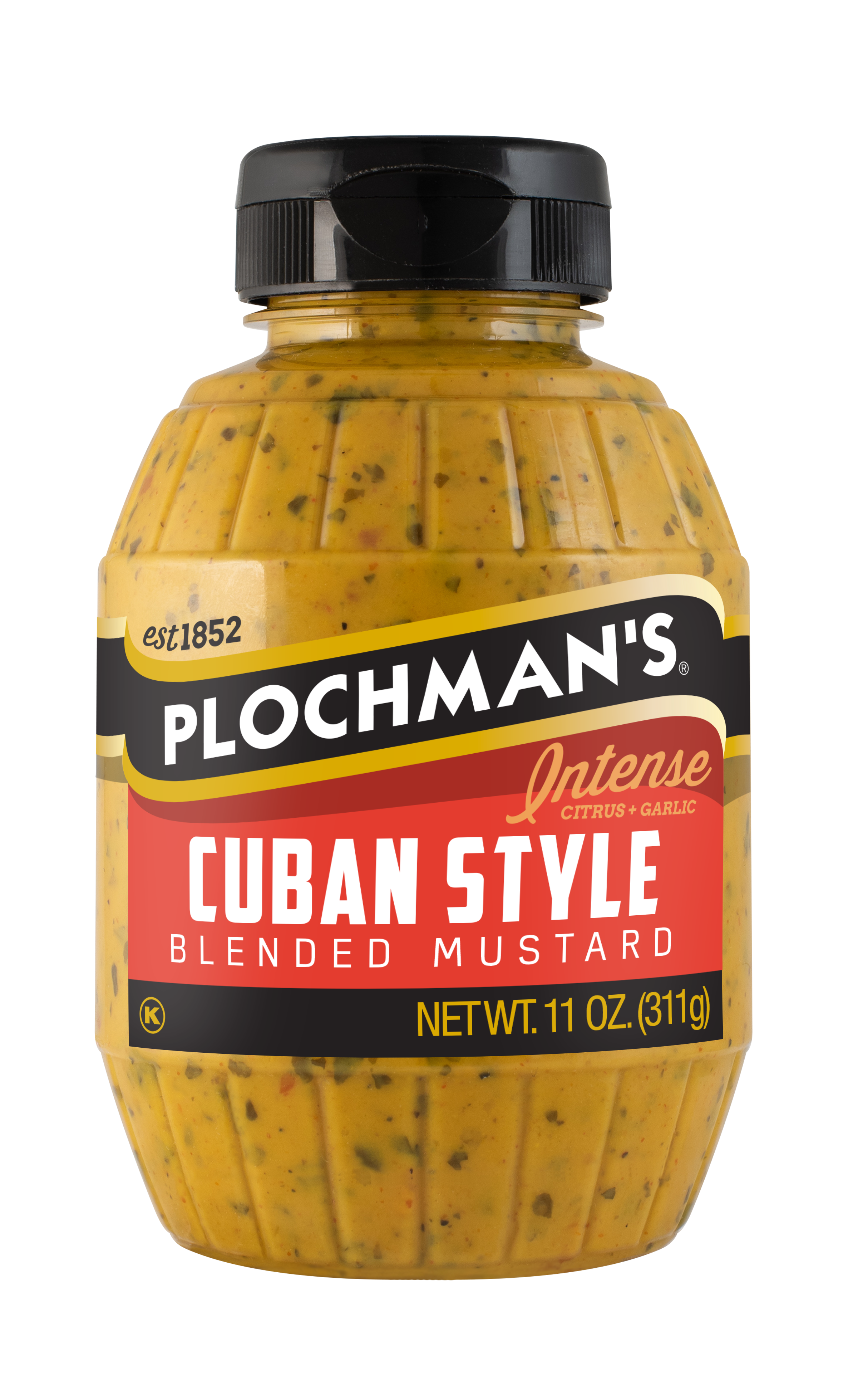 Plochman's Cuban Mustard, 11 Ounce -- 6 Per Case