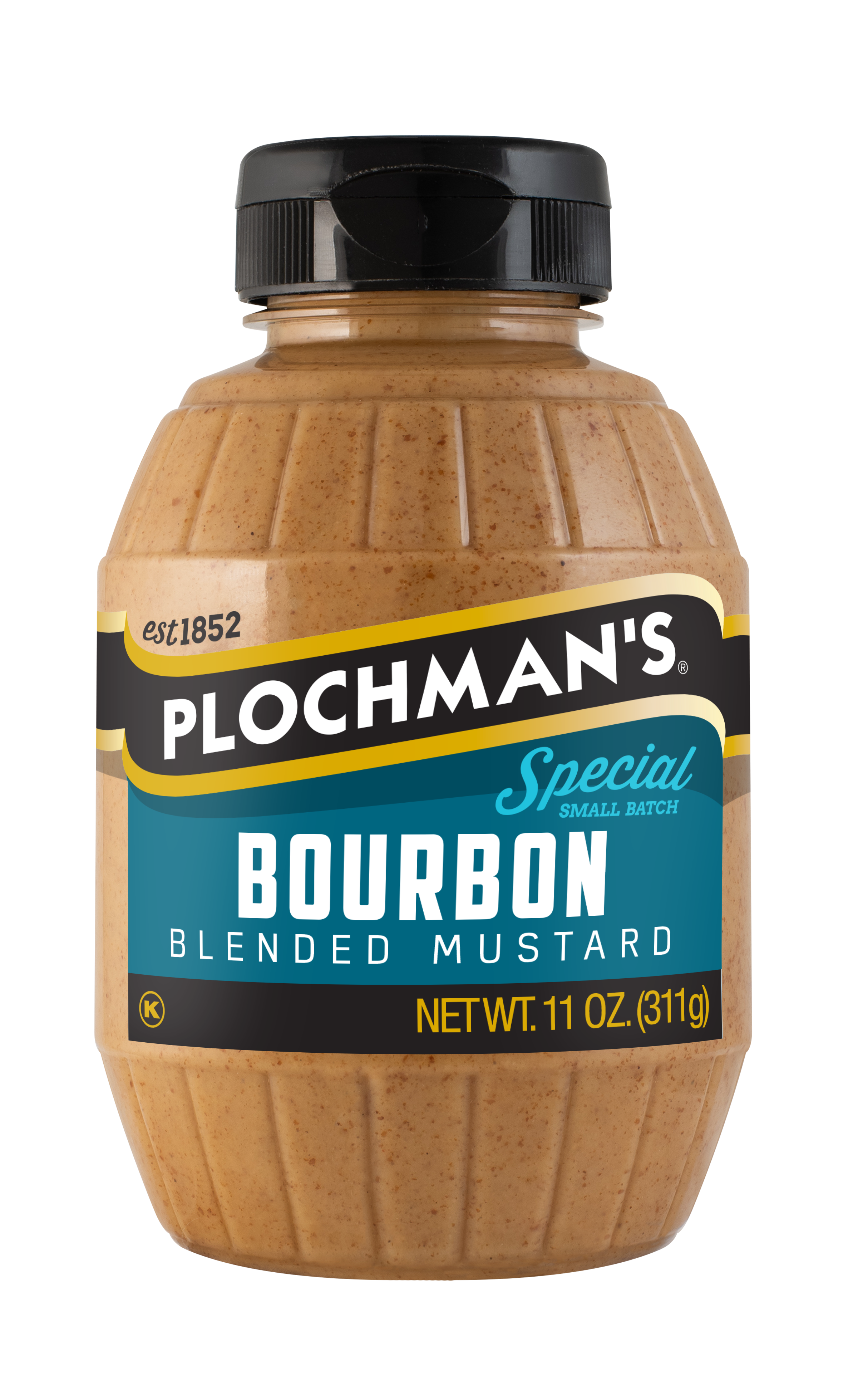 Plochman's Bourbon Mustard, 11 Ounce -- 6 Per Case