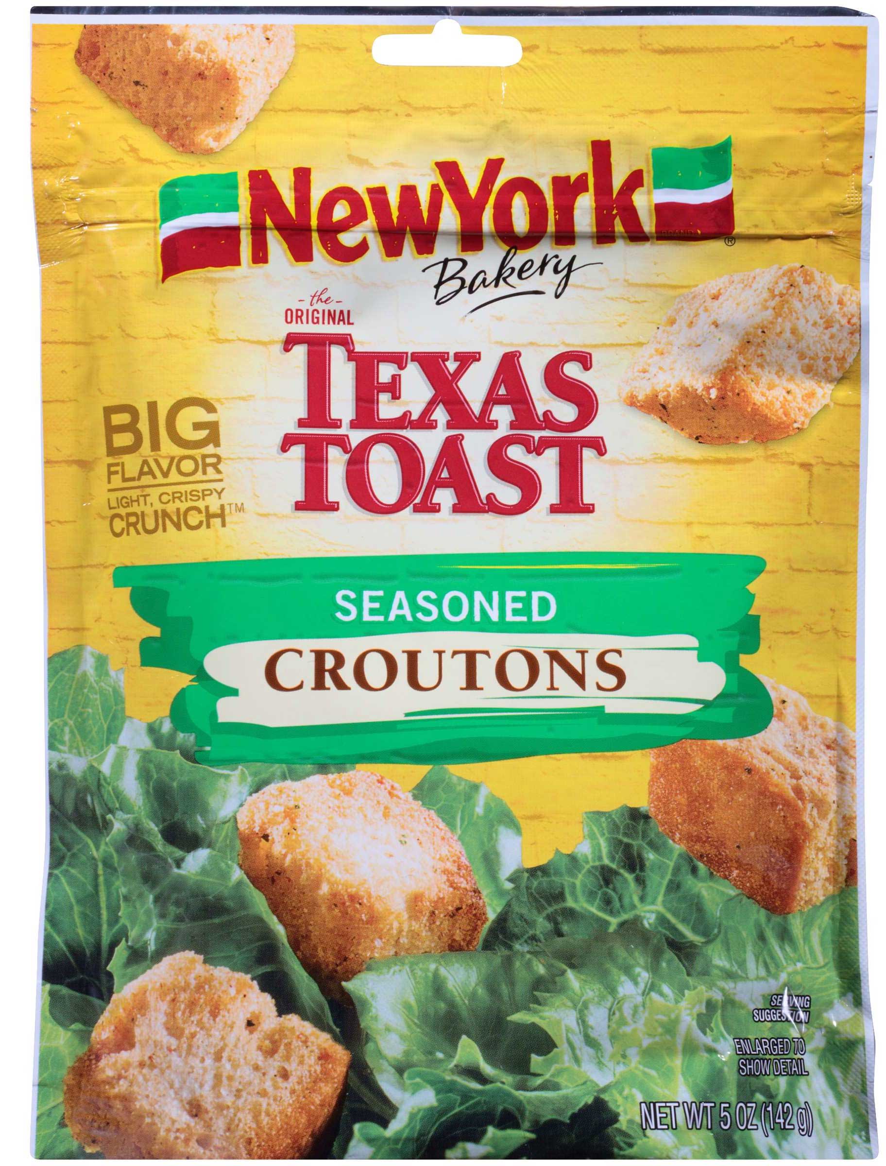 New York Texas Toast Seasoned Crouton, 5 Ounce -- 12 Per Case