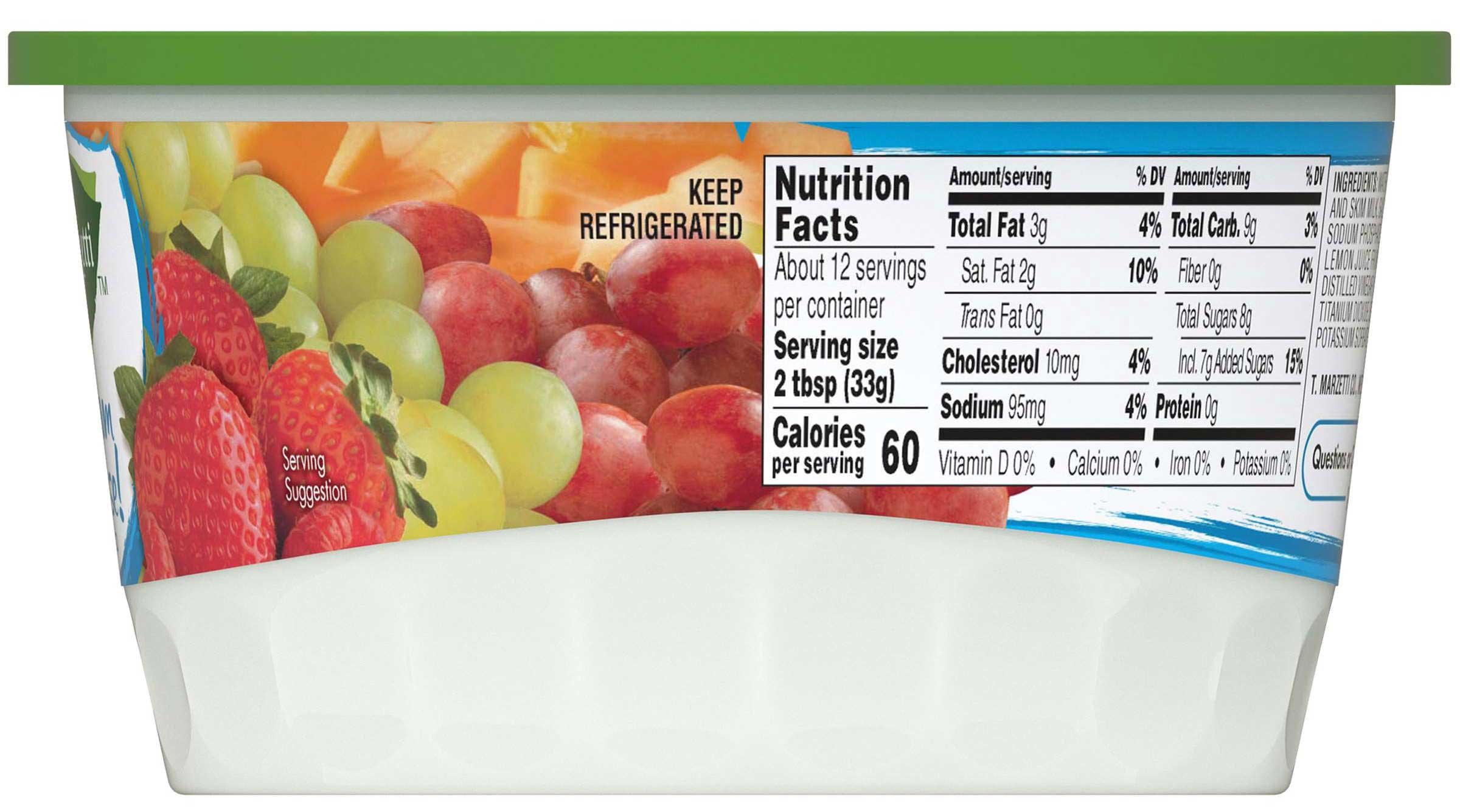 Marzetti Cream Cheese Fruit Dip, 13.5 Ounce -- 12 Per Case