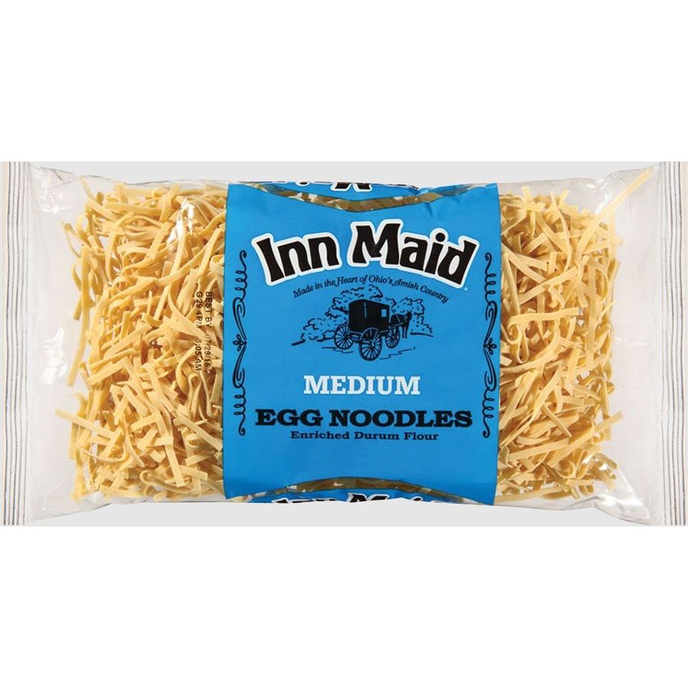 Inn Maid Medium Egg Noodles, 16 Ounce -- 12 Per Case