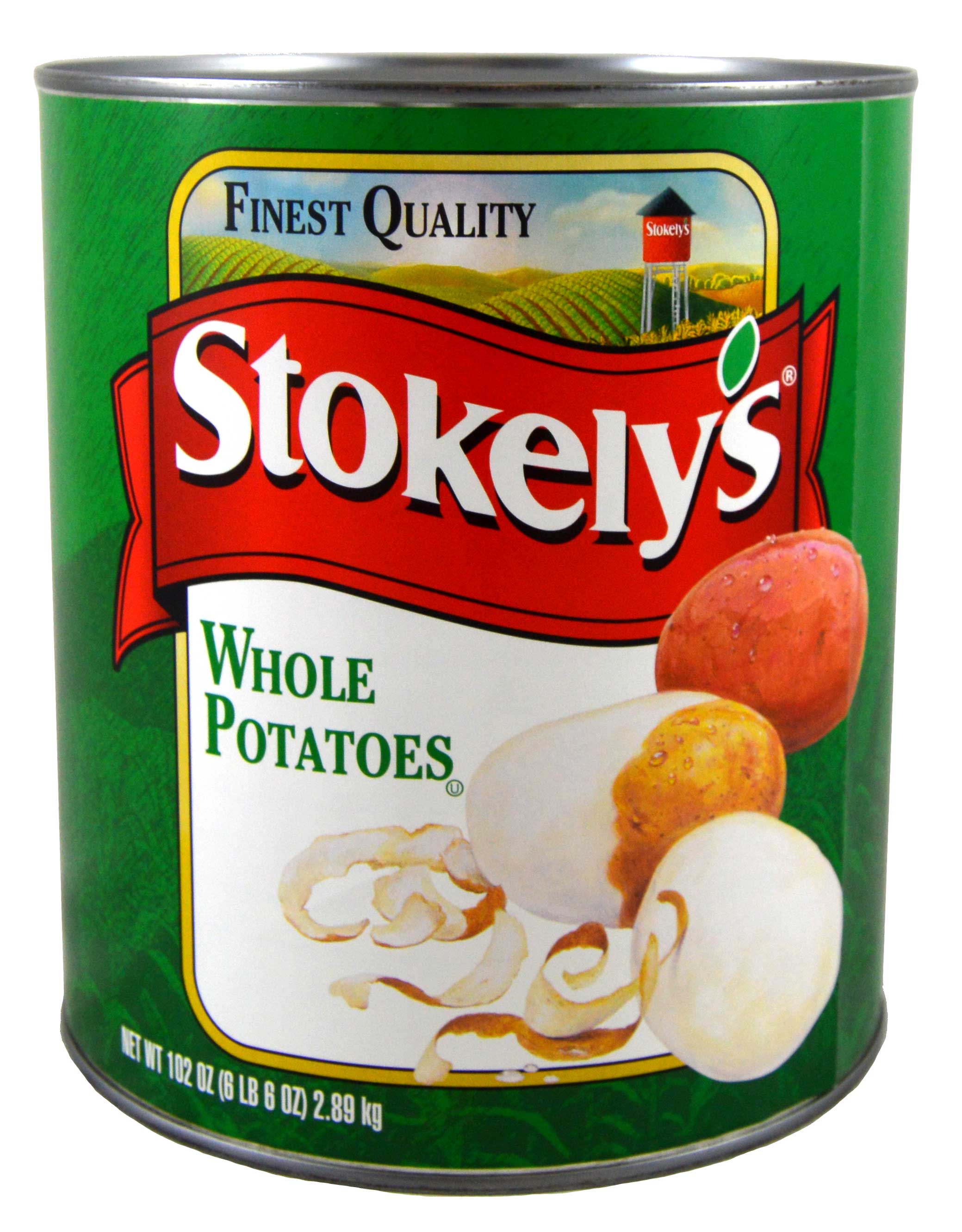 Stokely's Whole White Potatoes, No. 10 Can -- 6 Per Case