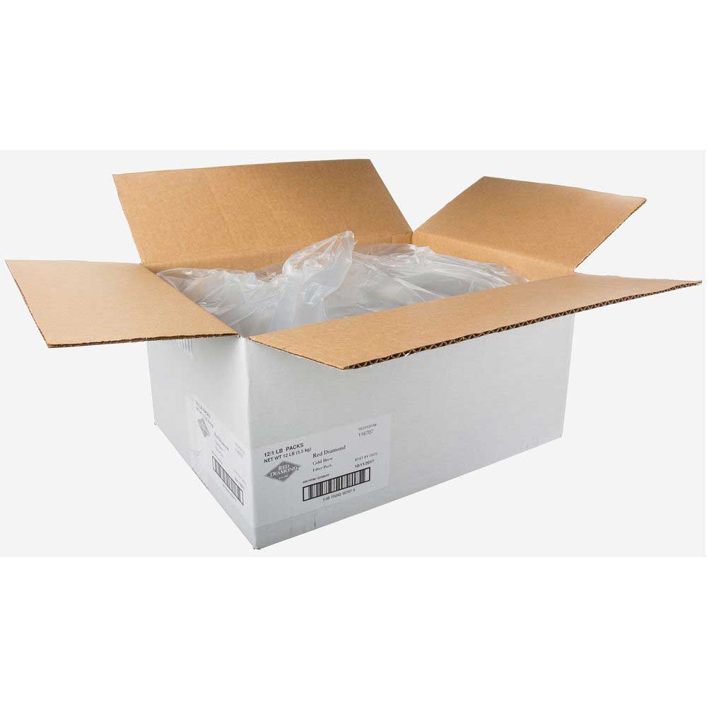 Red Diamond Fitz Cold Brew Coffee Filterpack, 1 Pound Filter Pack -- 12 Per Case
