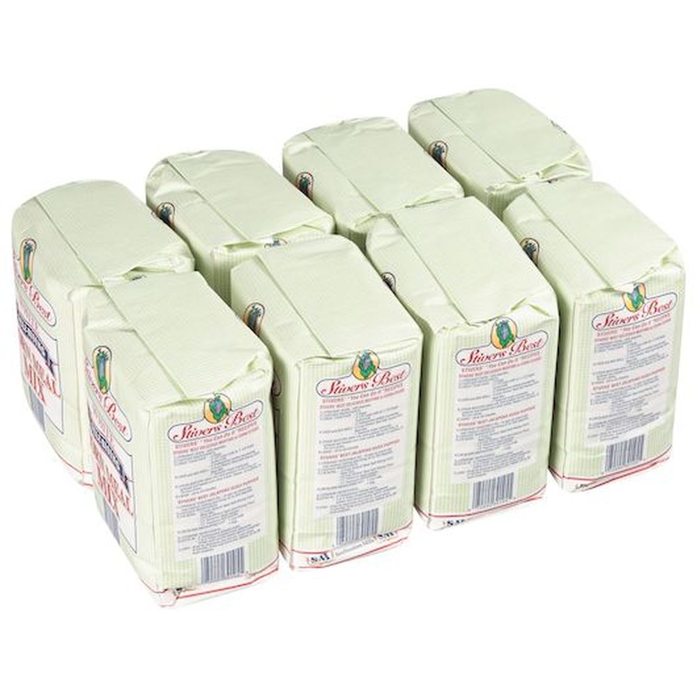 Stiver's Best Self Rising White Corn Meal Mix, 5 Pound -- 8 Per Case