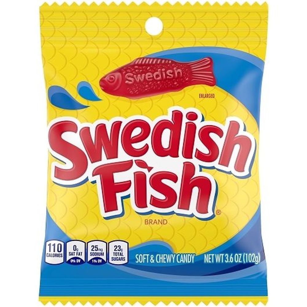 Swedish Fish Berry Soft And Candy, 3.6 Ounce -- 12 Per Case