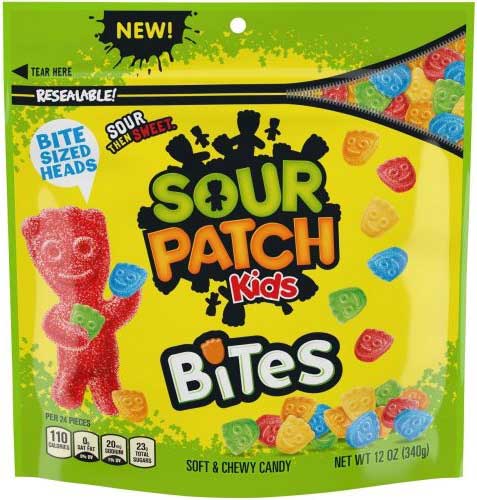 Sour Patch Kids Bites Original Soft And Chewy Candy, 12 Ounce -- 12 Per Case