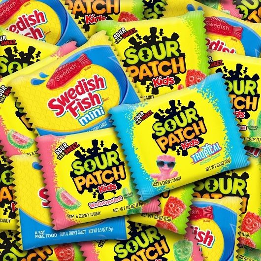 Sour Patch/swedish Fish Red Variety Soft Candy, 5.66 Pound -- 6 Per Case