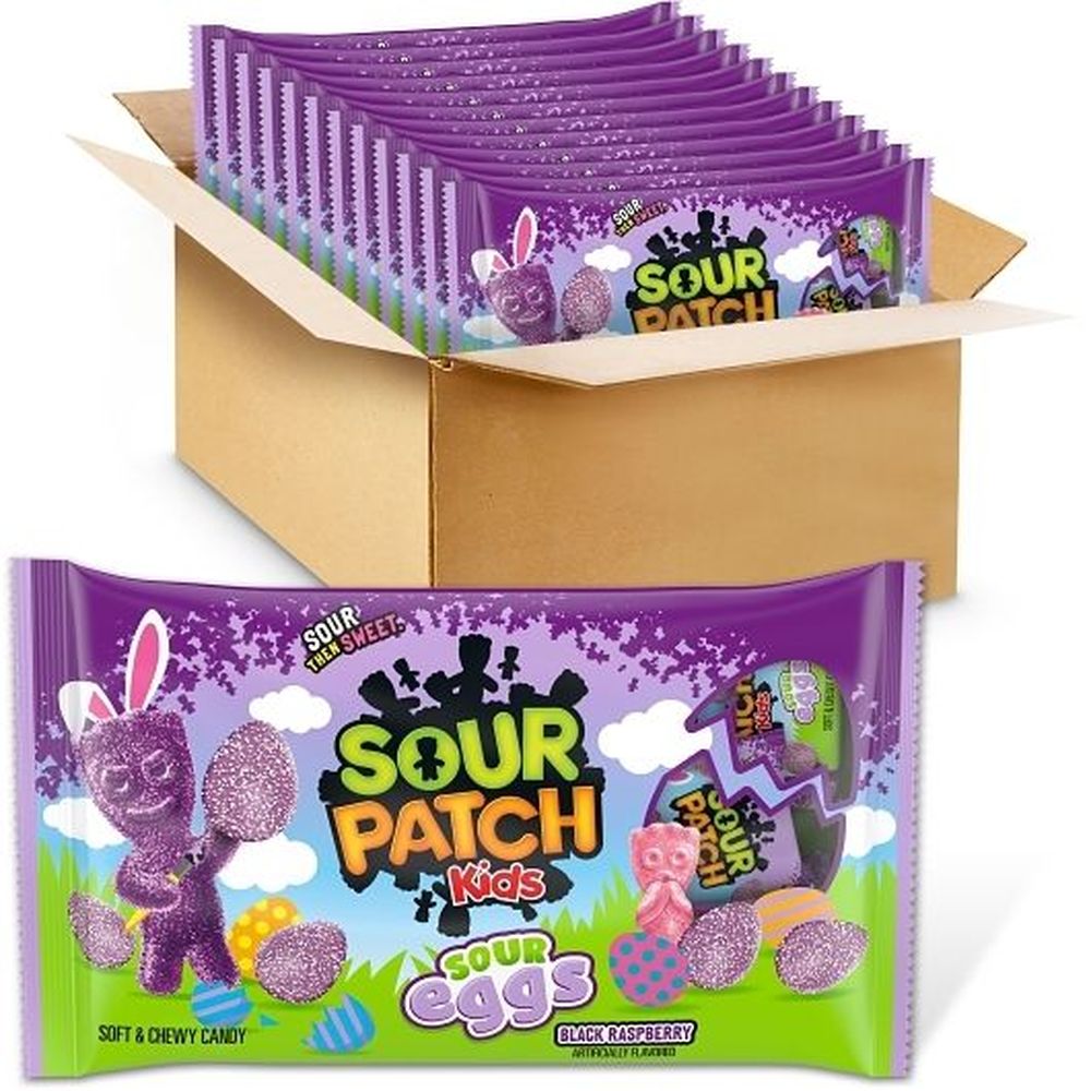 Sour Patch Kids Eggs Soft And Chewy Candy Treat Size, 7.97 Ounce -- 12 Per Case